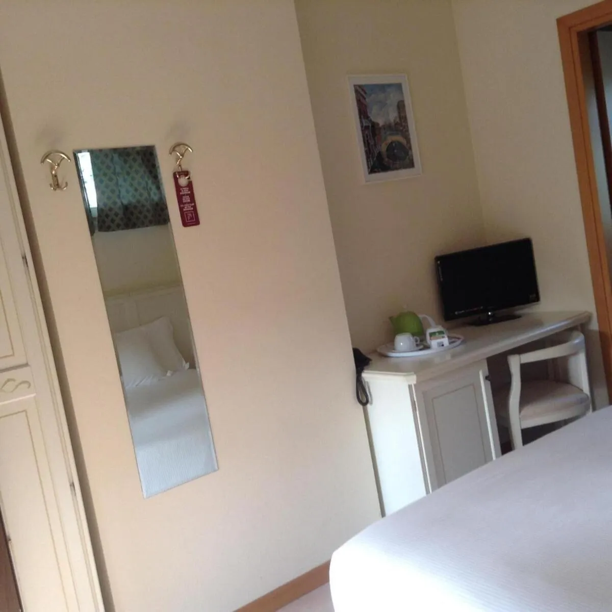 Bed in Hotel Antica Fenice