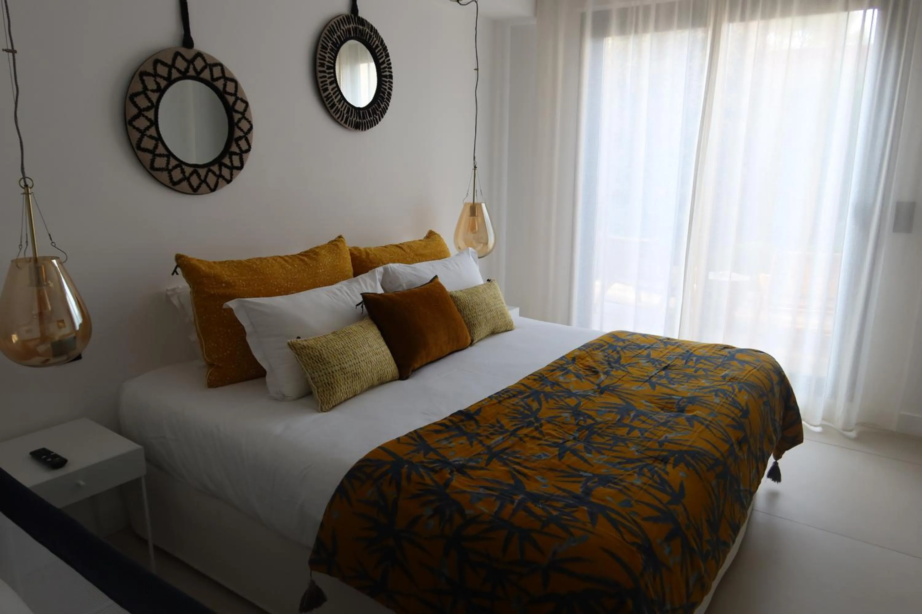 Bed in Villa Paradisu
