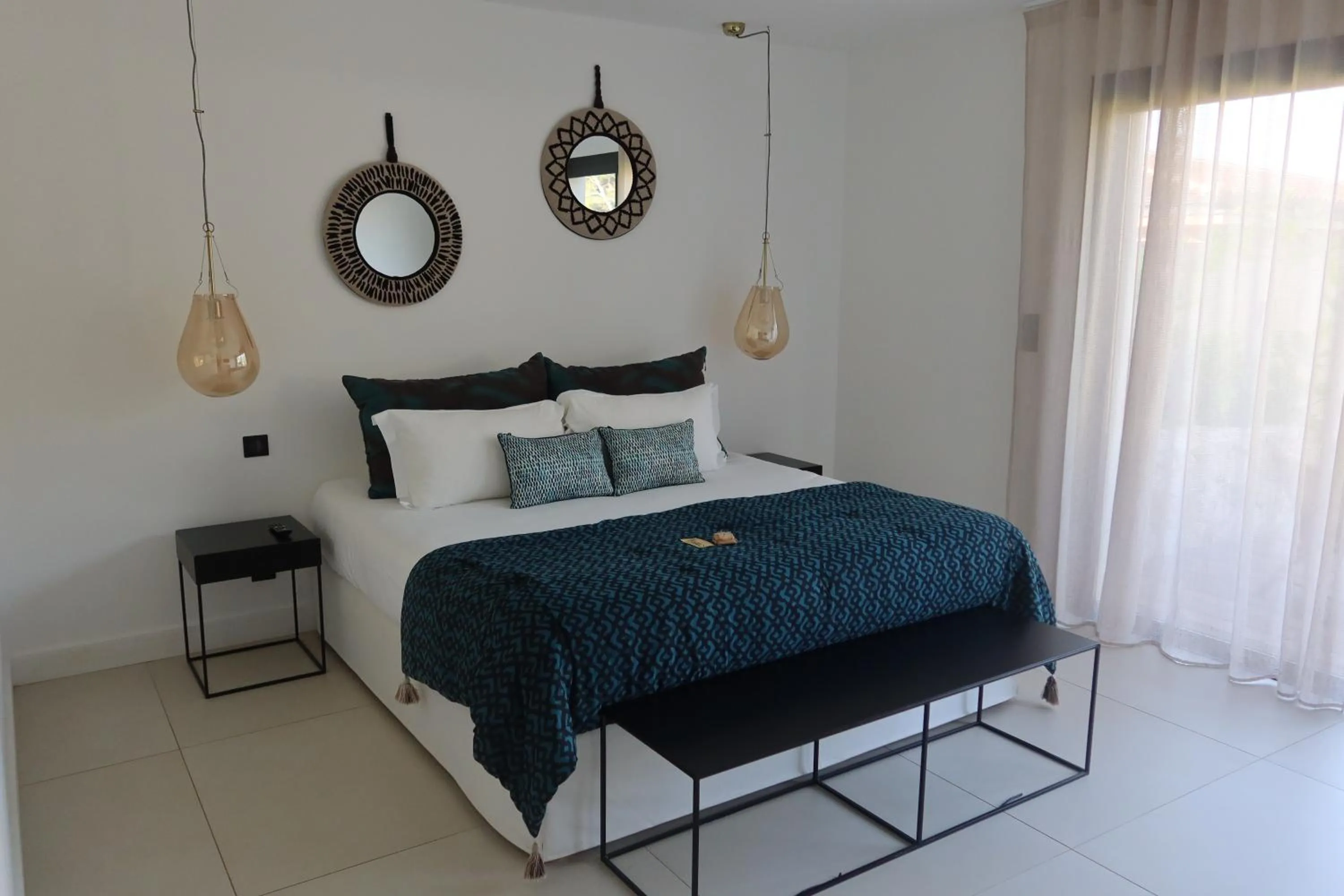 Bed in Villa Paradisu