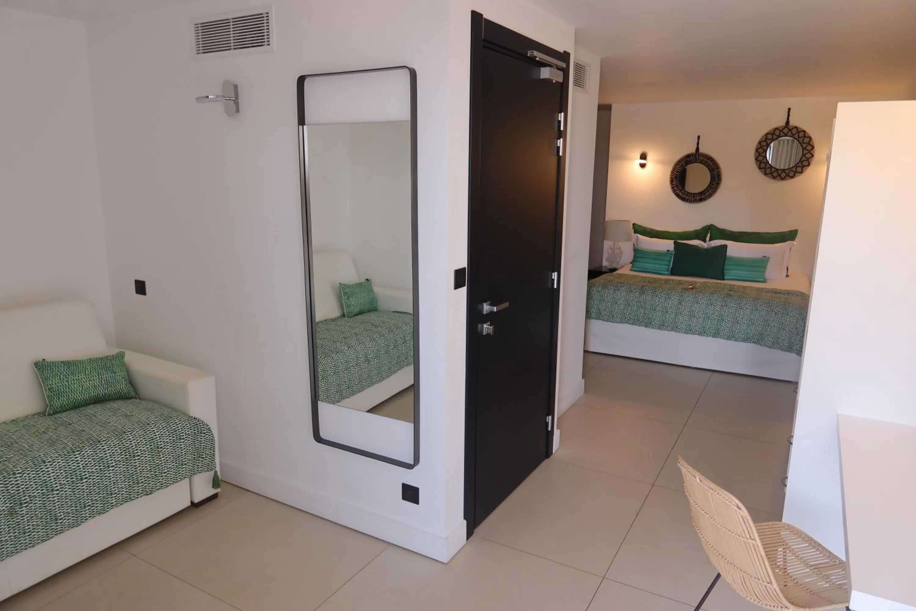 Bed in Villa Paradisu