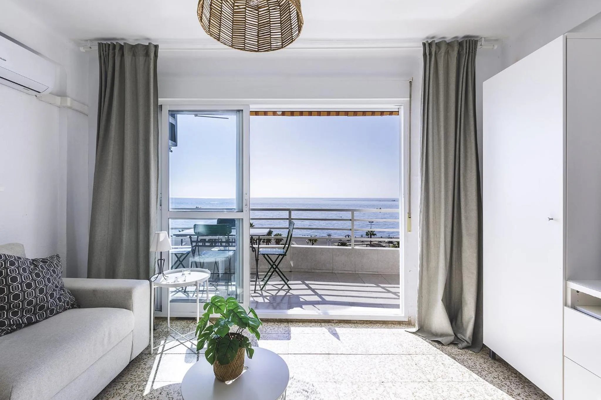 A&N Beachfront Sea View Studio with Terrace