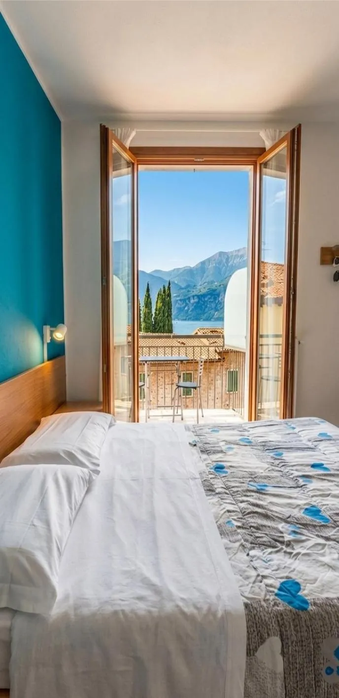 Bed in Hotel Luisa