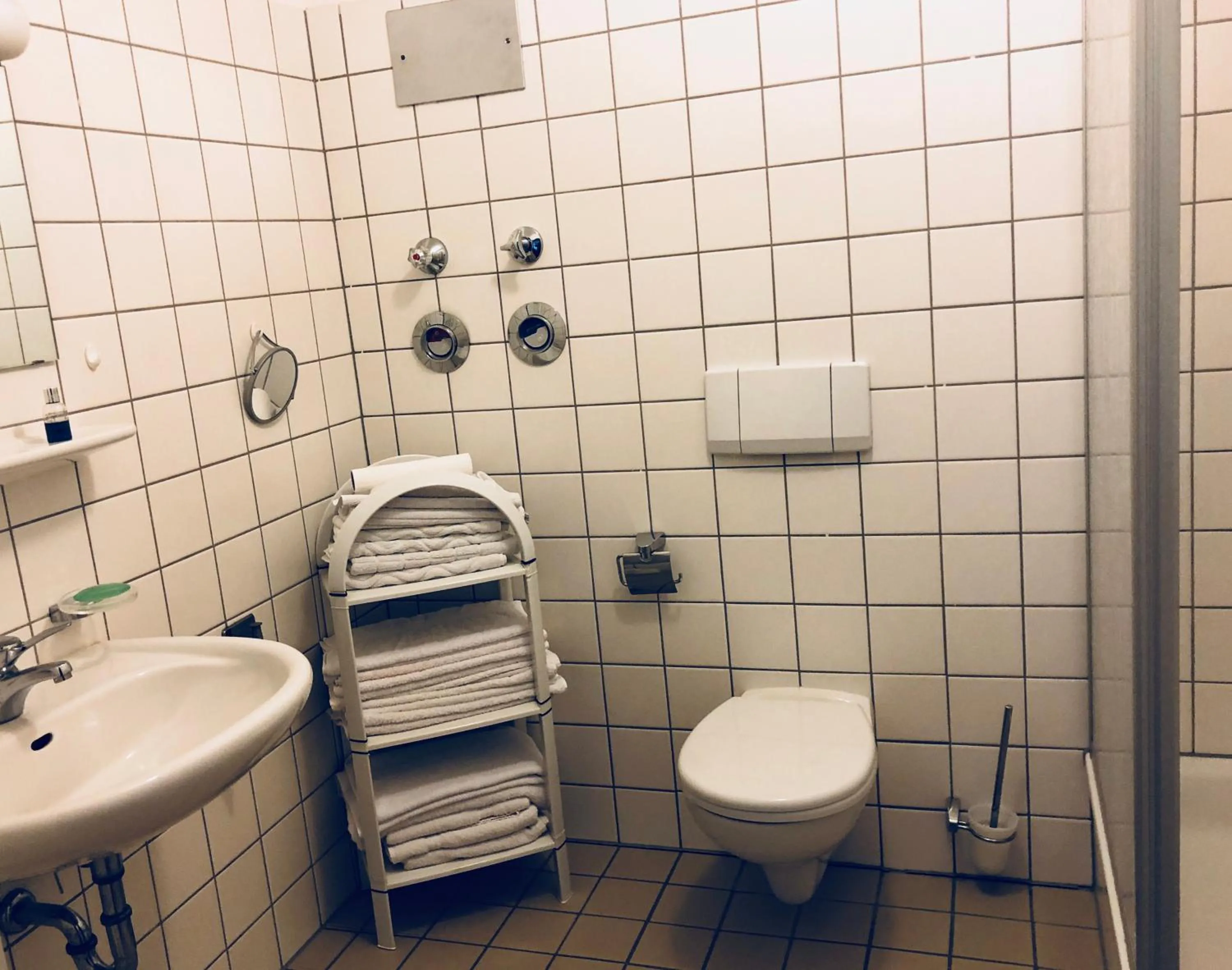 Bathroom in Ferienwohnung König Max