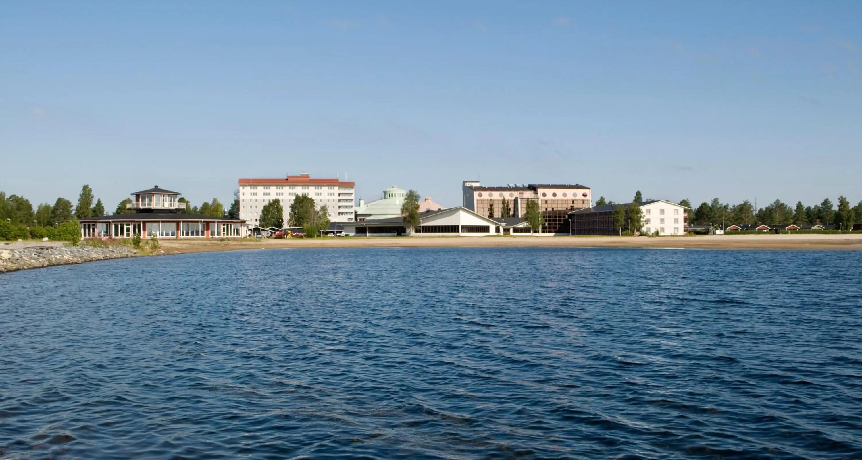 Facade/entrance in Pite Havsbad Piteå