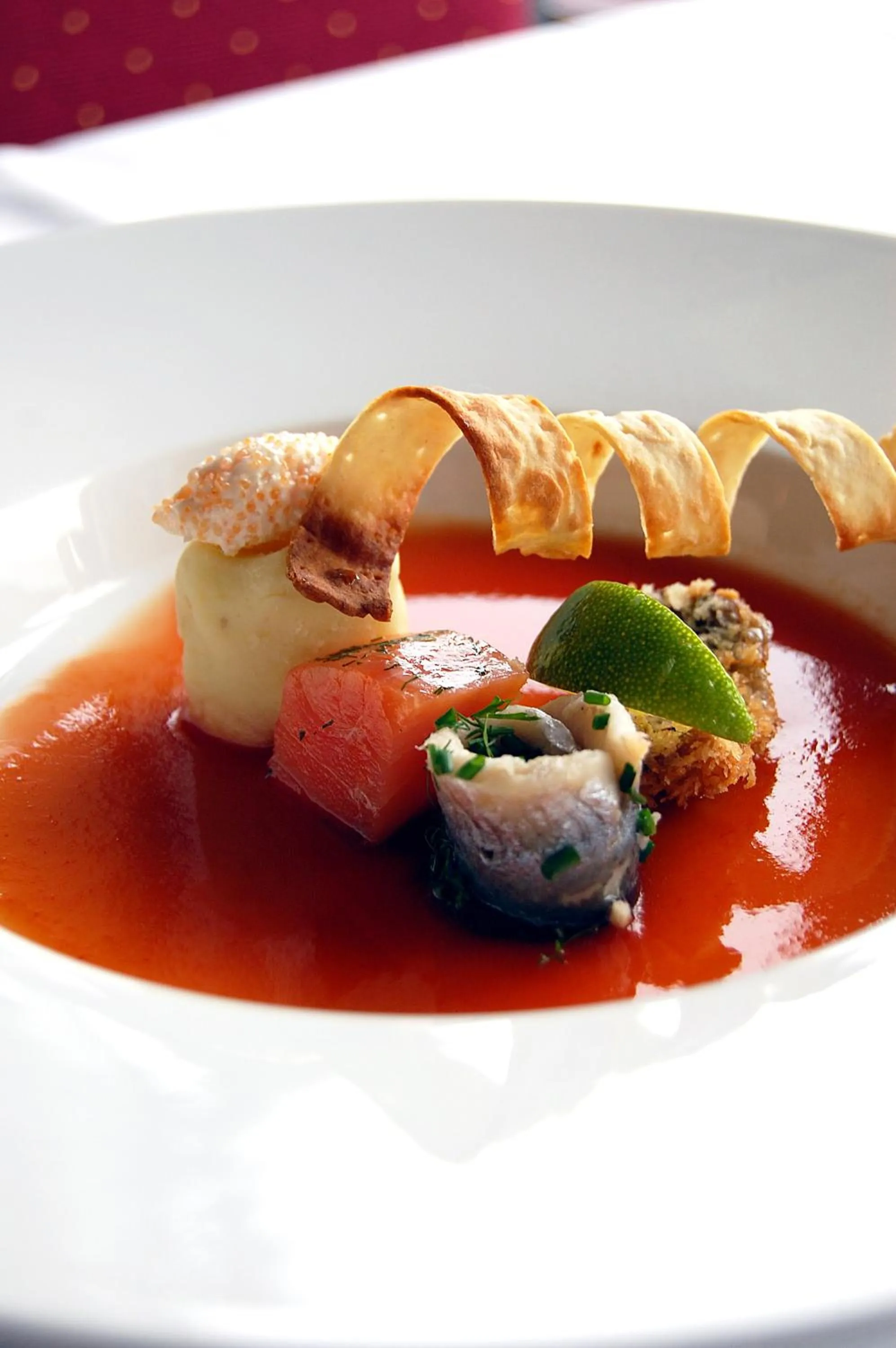 Food close-up in Pite Havsbad Piteå