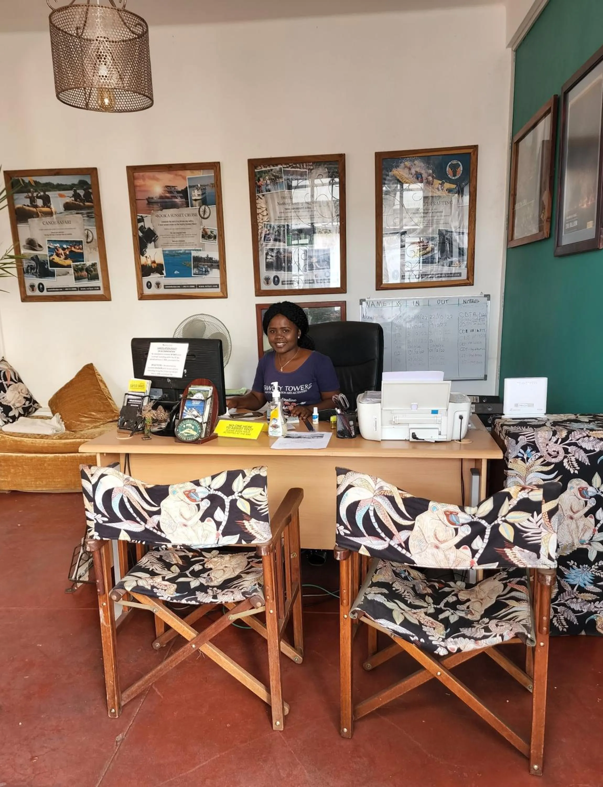 Staff in Fawlty Towers Accommodation & Activities