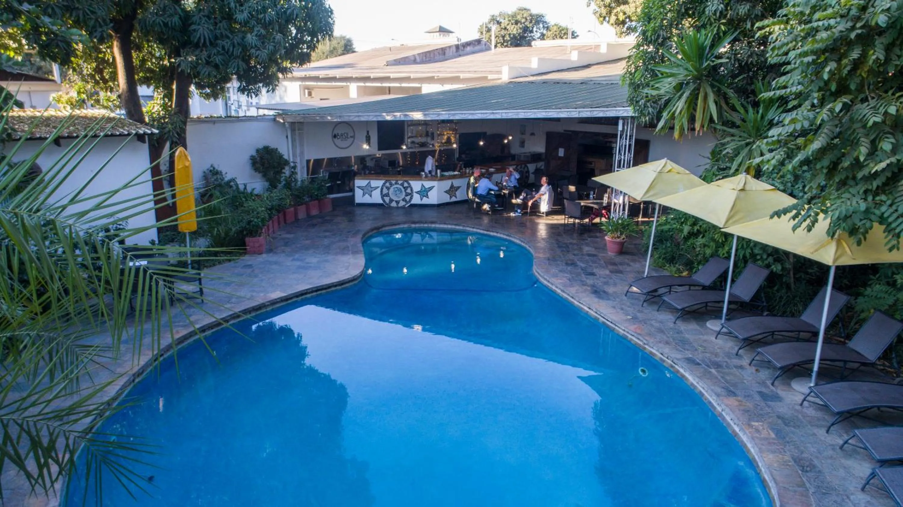 Property building in Fawlty Towers Accommodation & Activities