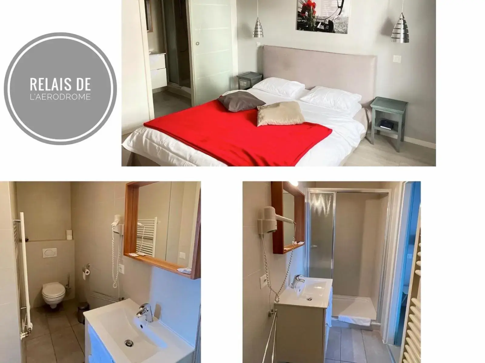 Double Room - single occupancy in Relais de l'Aérodrome Double Room - single occupancy in Relais de l'Aérodrome