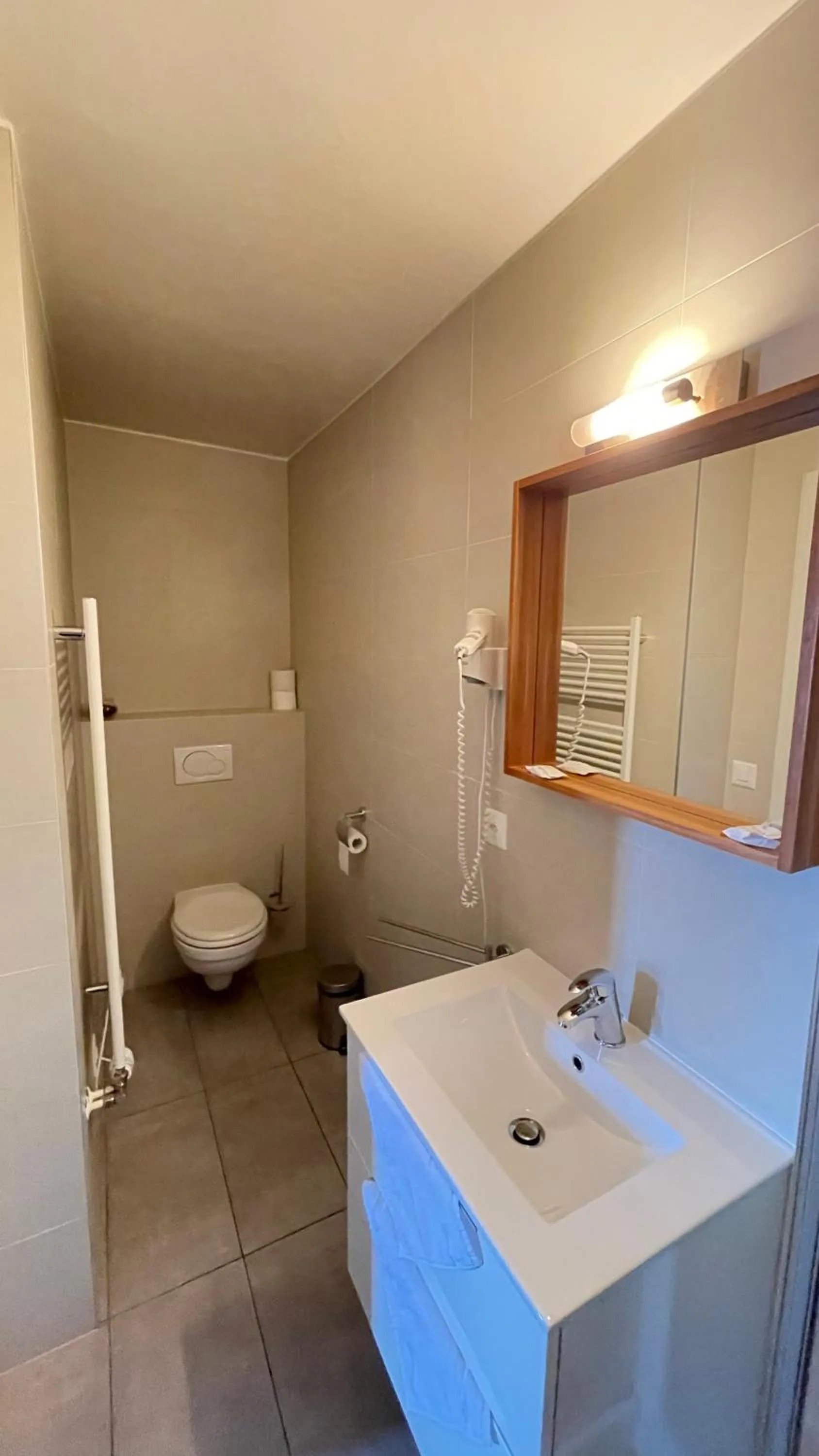 Toilet in Relais de l'Aérodrome