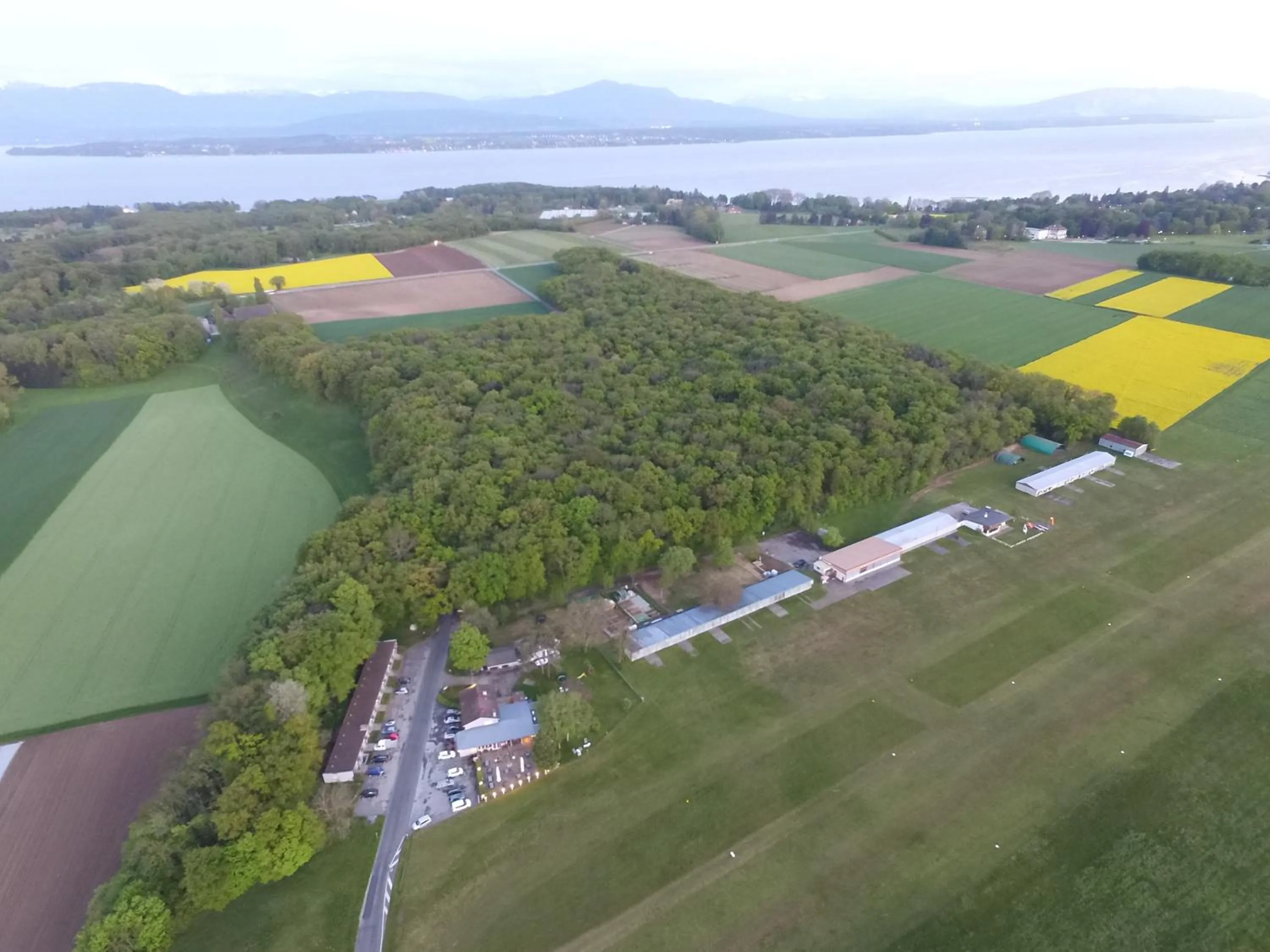 Bird's eye view in Relais de l'Aérodrome