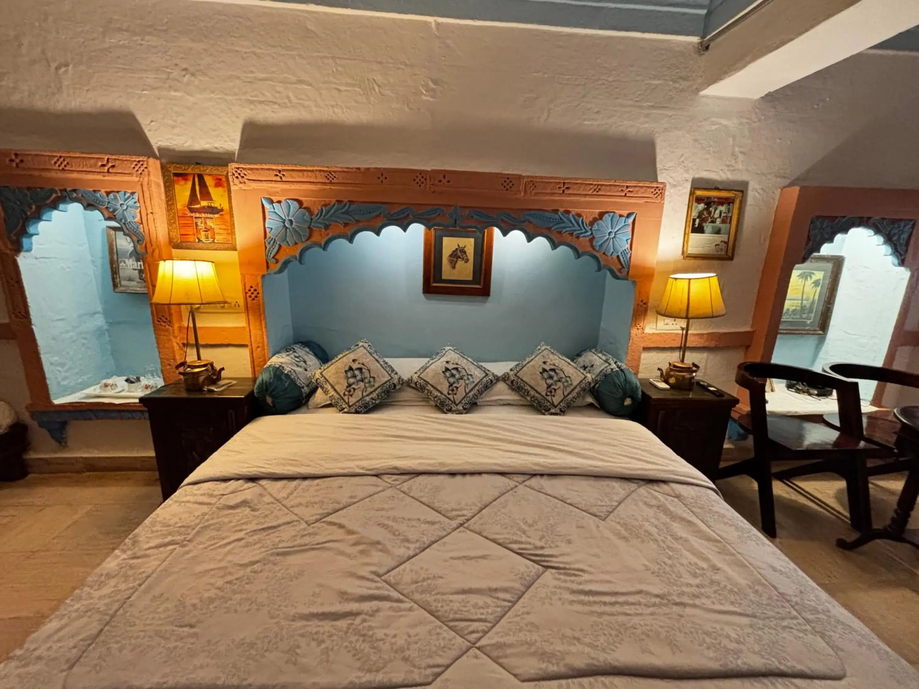 Bed in Shahi Guest House Bed in Shahi Guest House