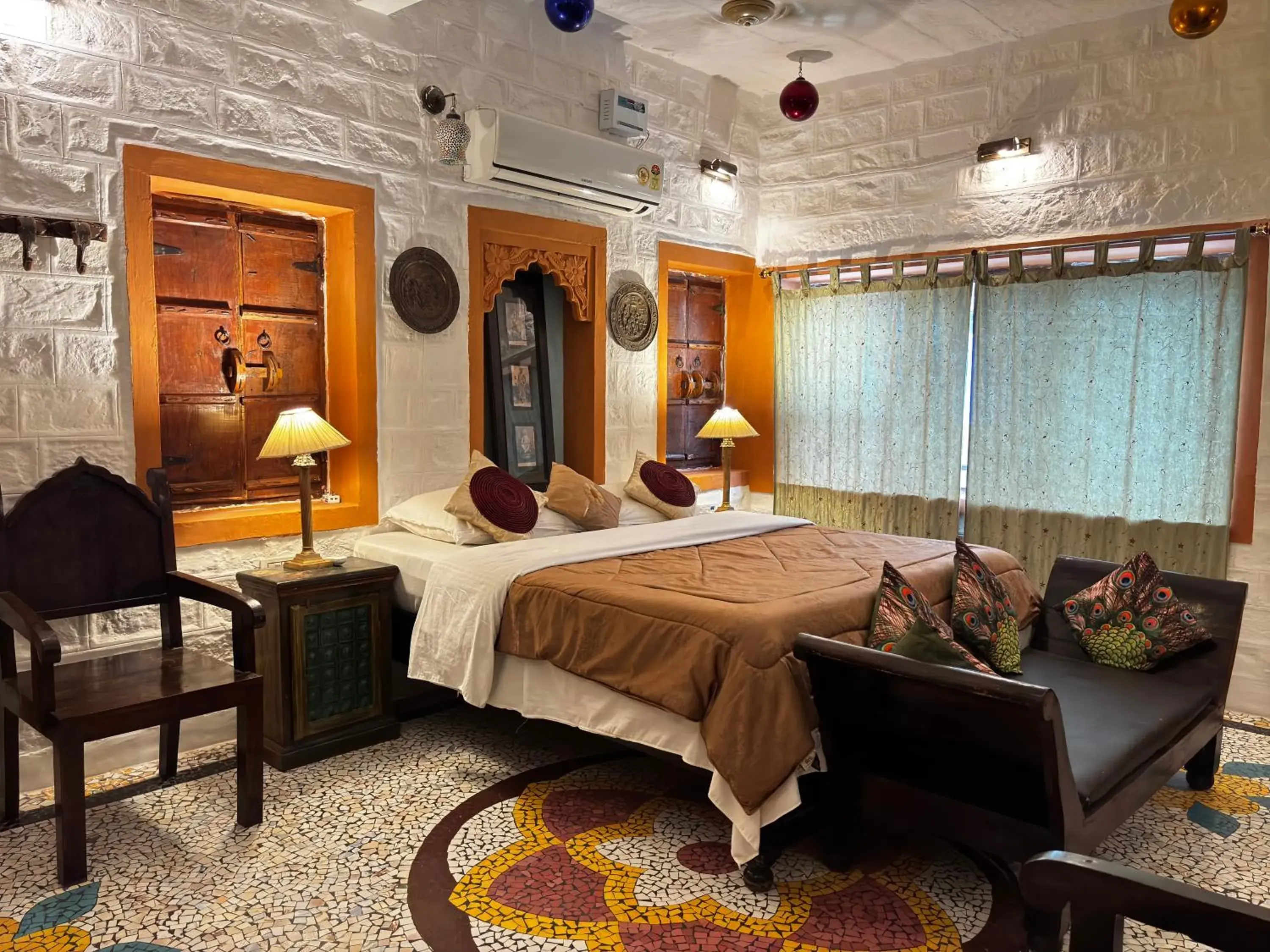 Bed in Shahi Guest House Bed in Shahi Guest House