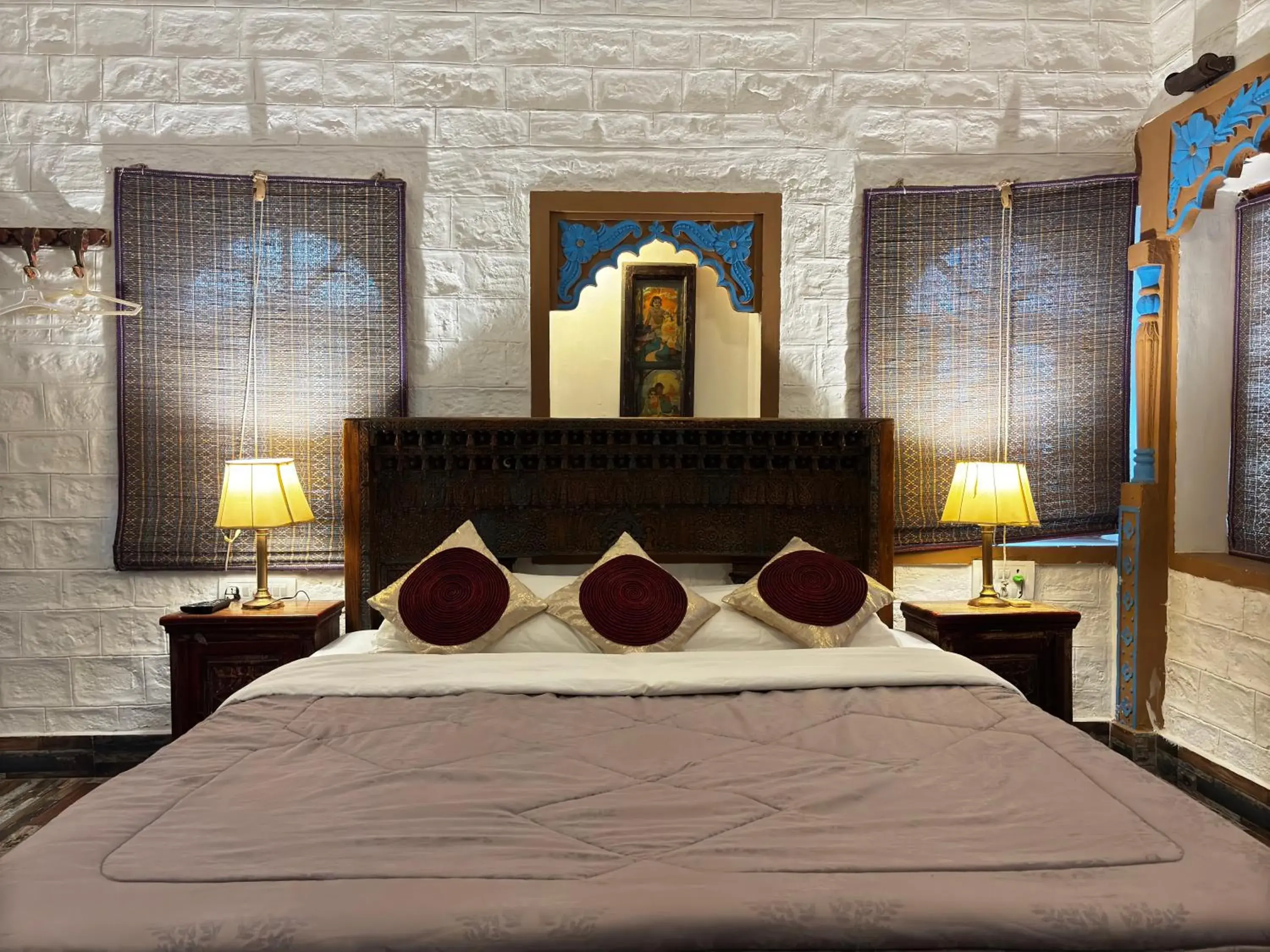 Bed in Shahi Guest House Bed in Shahi Guest House