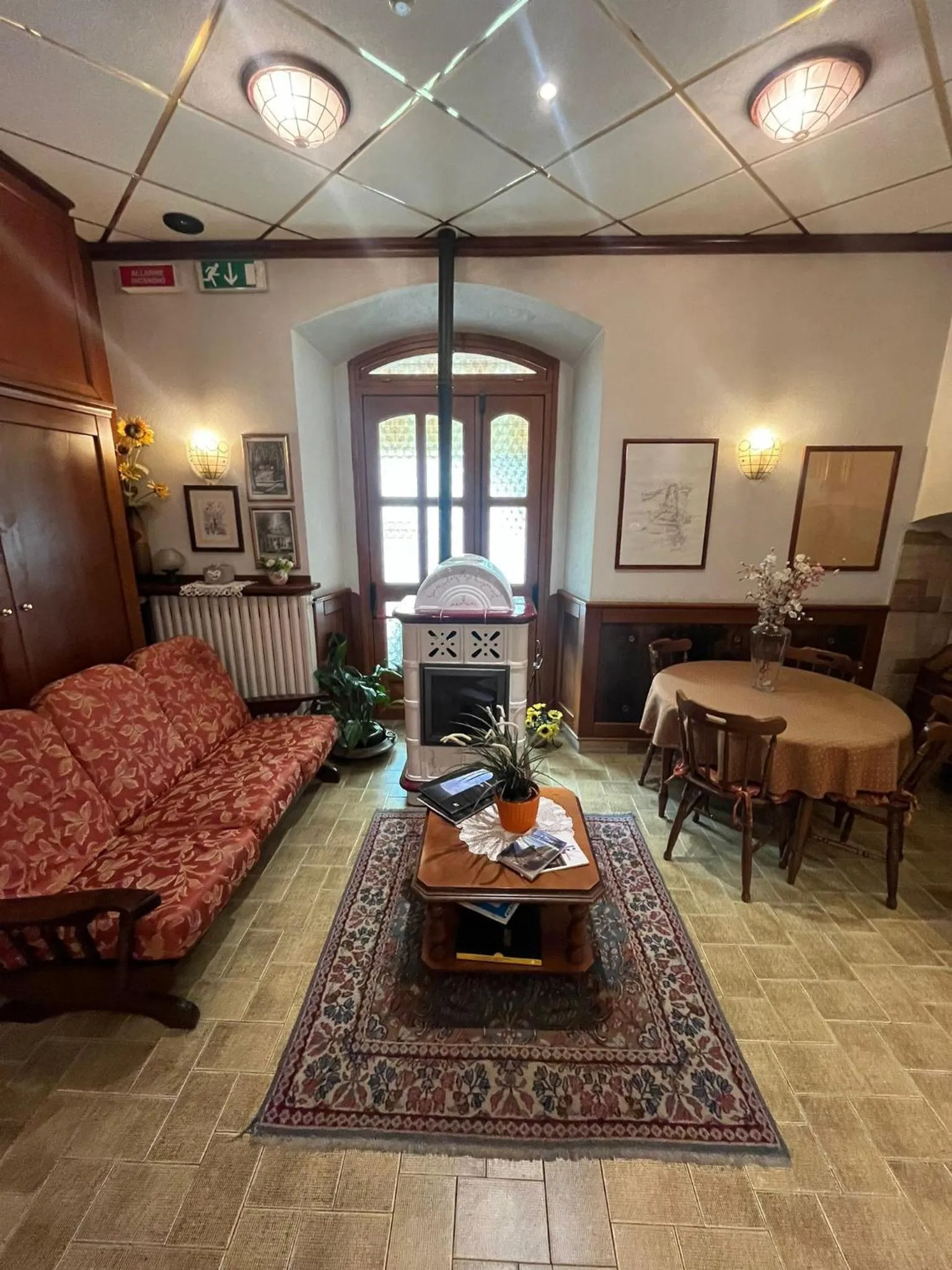 Living room in Hotel Cercone