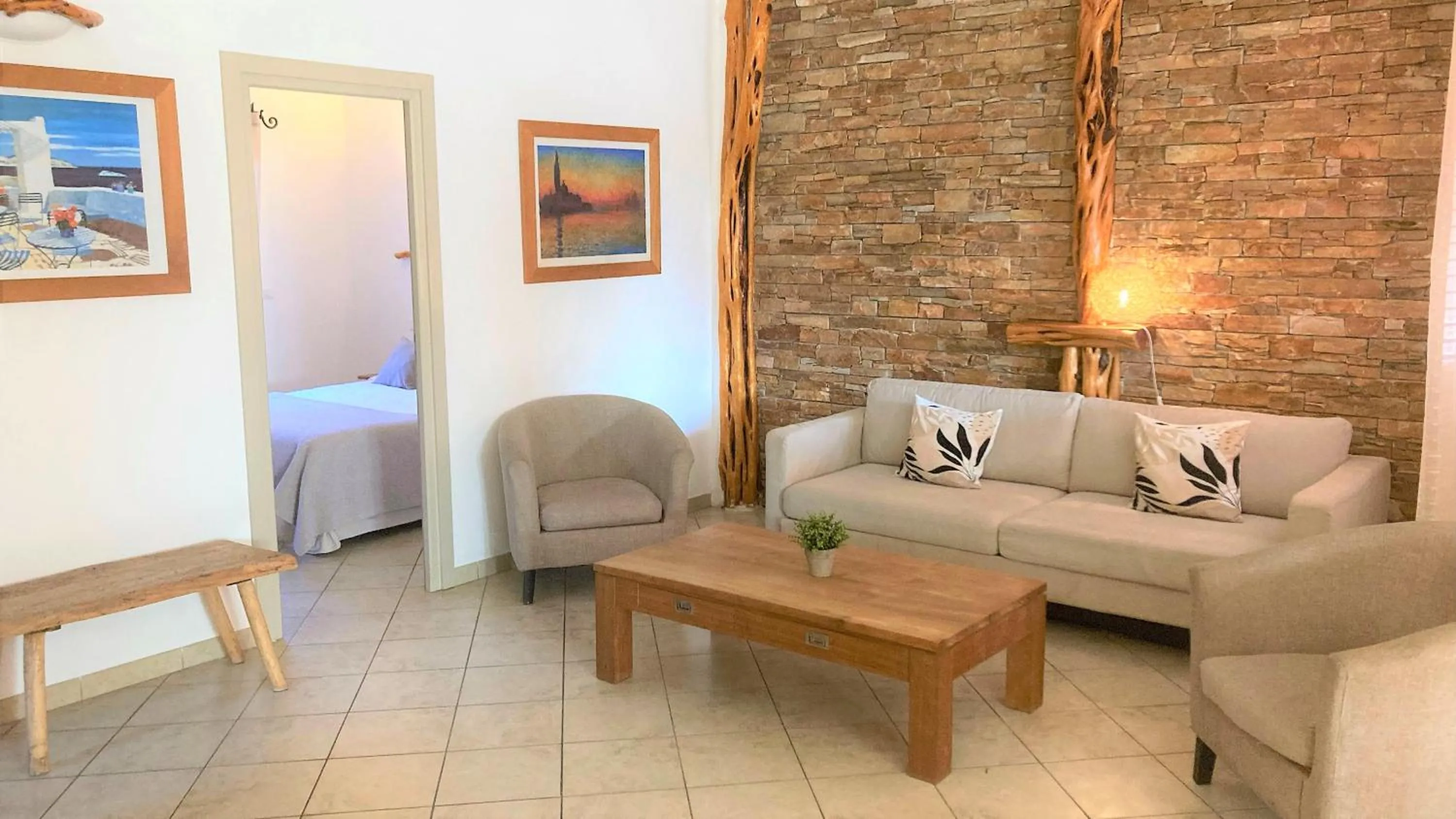 Living room in Résidence Dolce Vita de Palombaggia