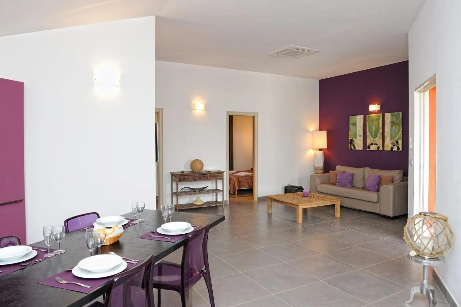 Photo of the whole room in Résidence Dolce Vita de Palombaggia