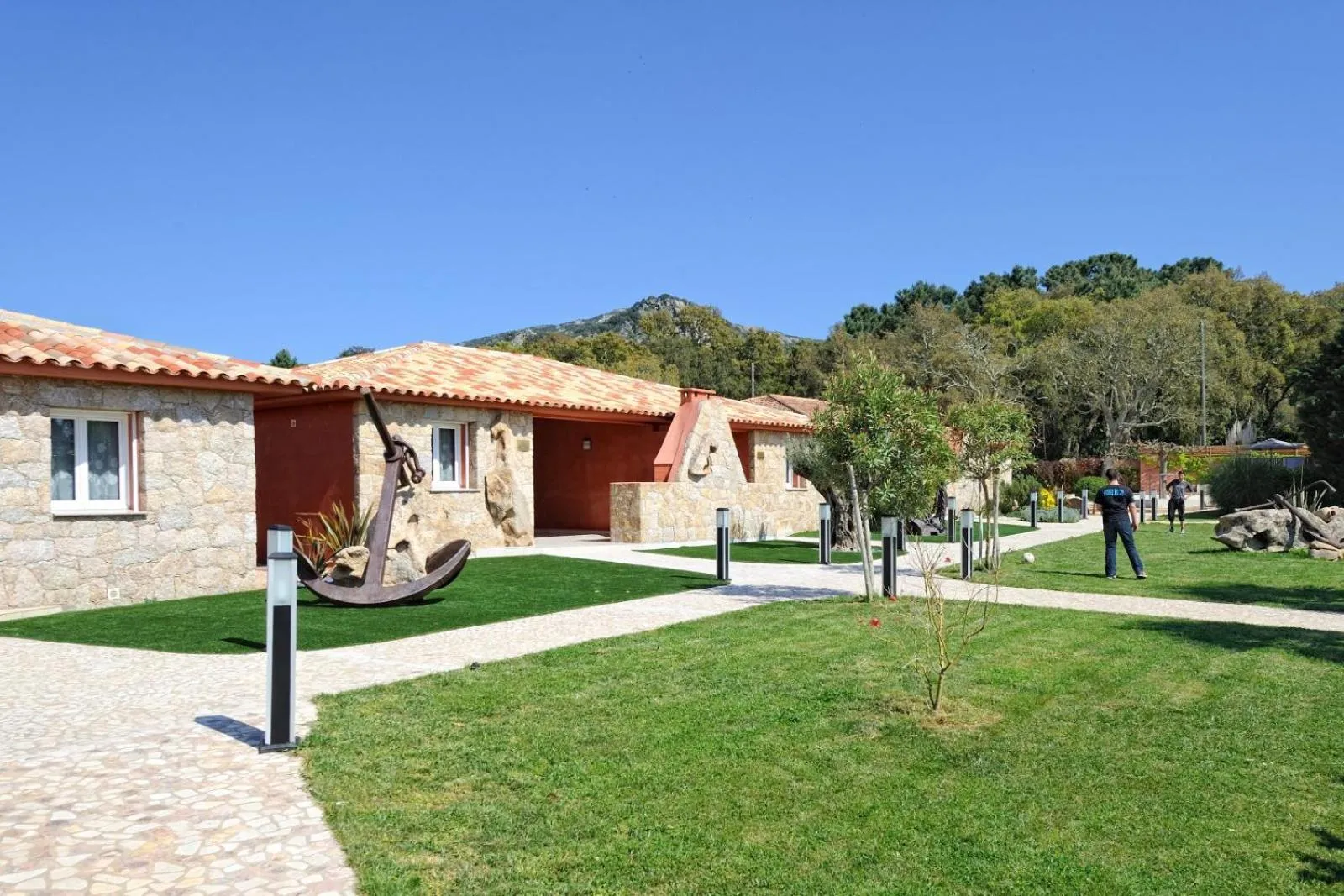 Garden in Résidence Dolce Vita de Palombaggia