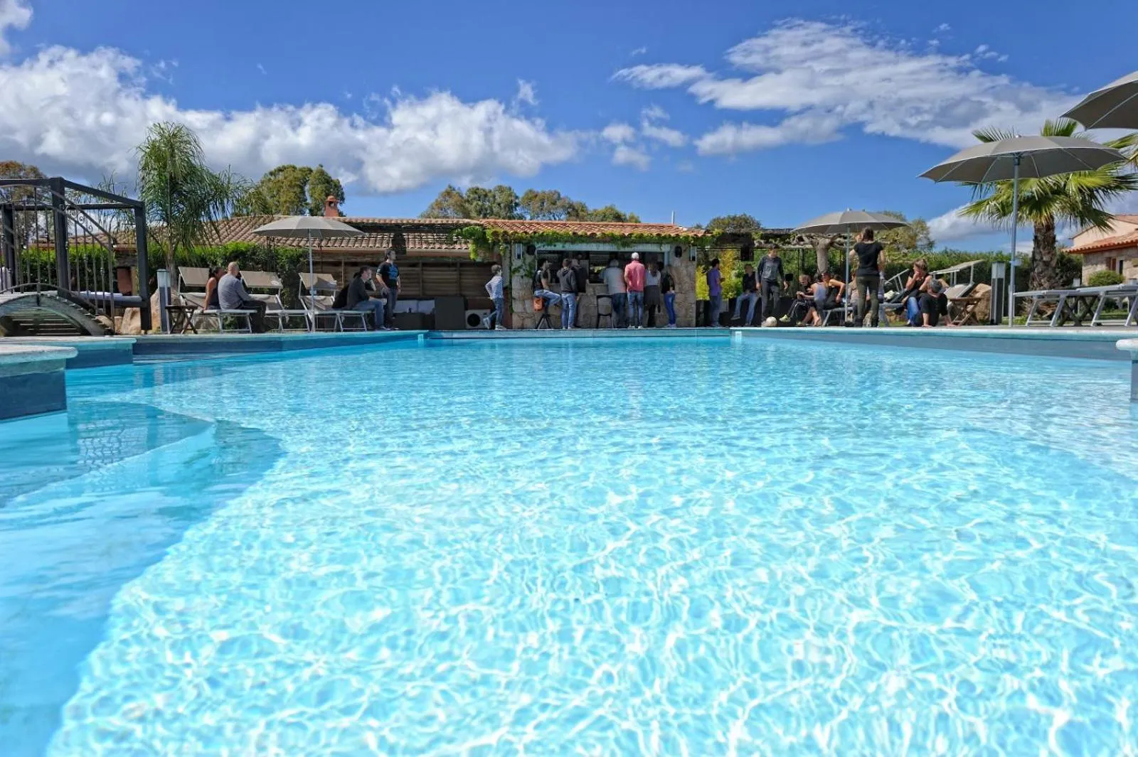 Lounge or bar in Résidence Dolce Vita de Palombaggia