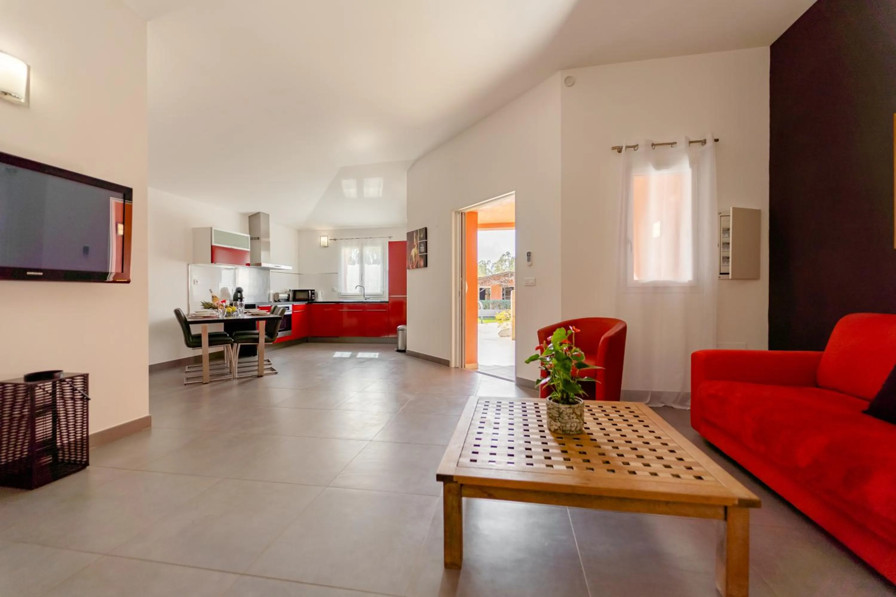 Living room in Résidence Dolce Vita de Palombaggia