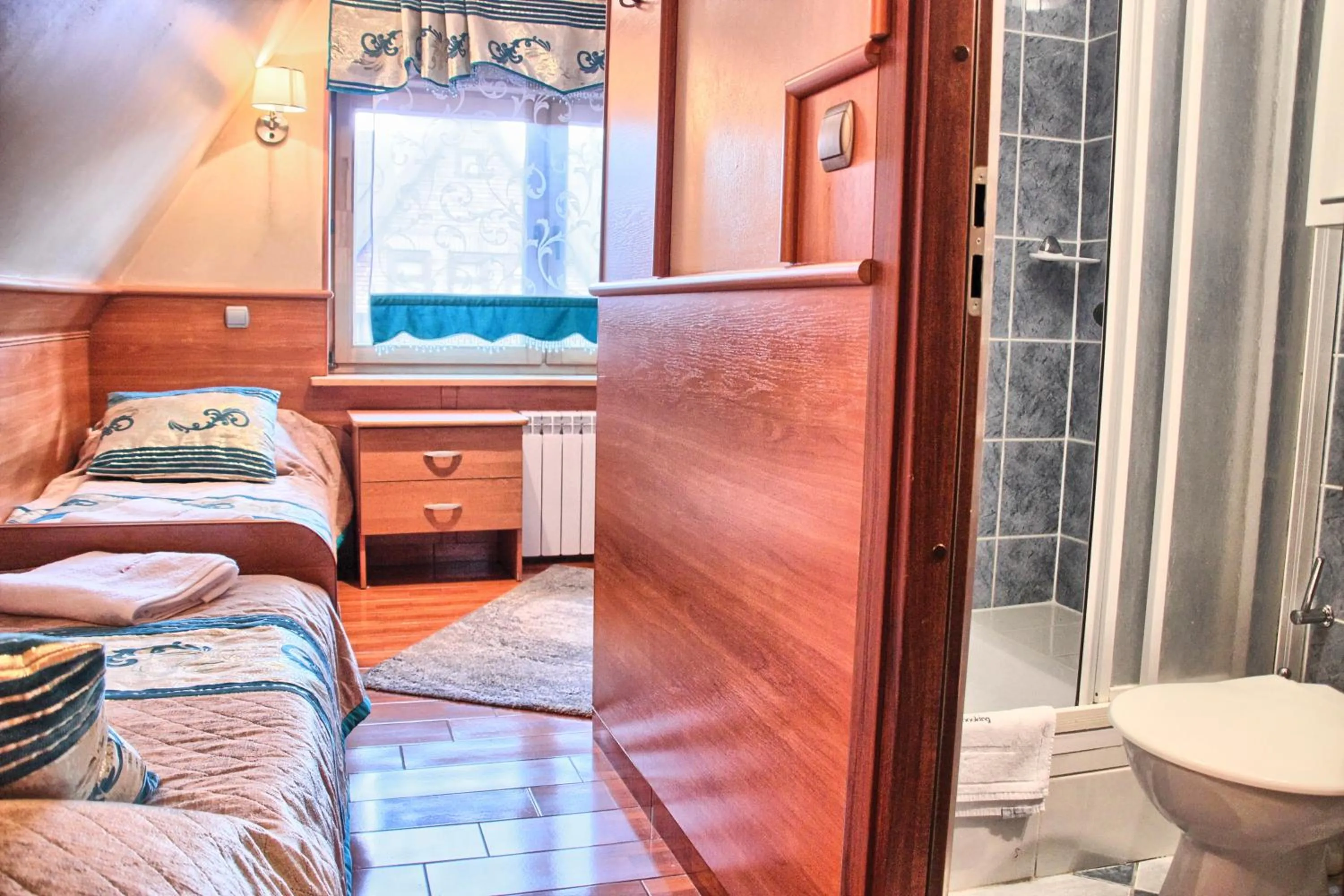 Bathroom, Bed in Willa ZAKObystra