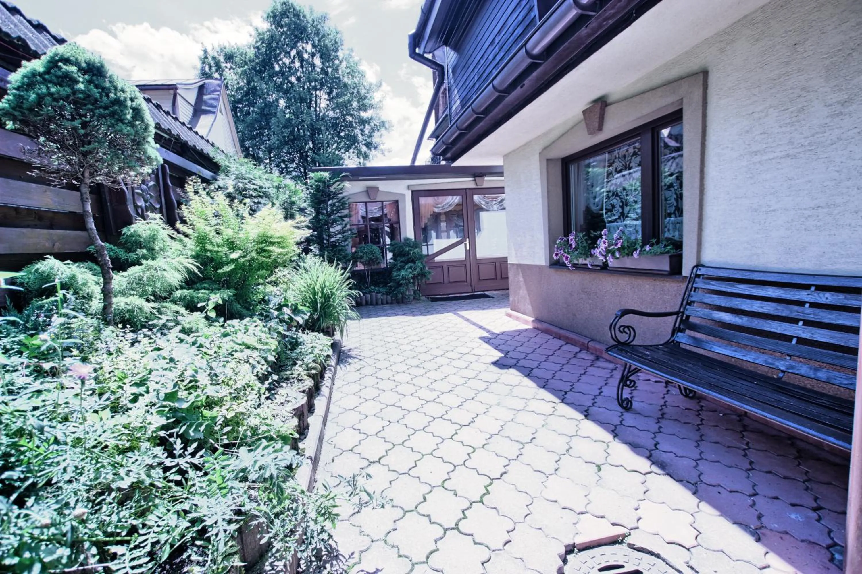 Patio in Willa ZAKObystra