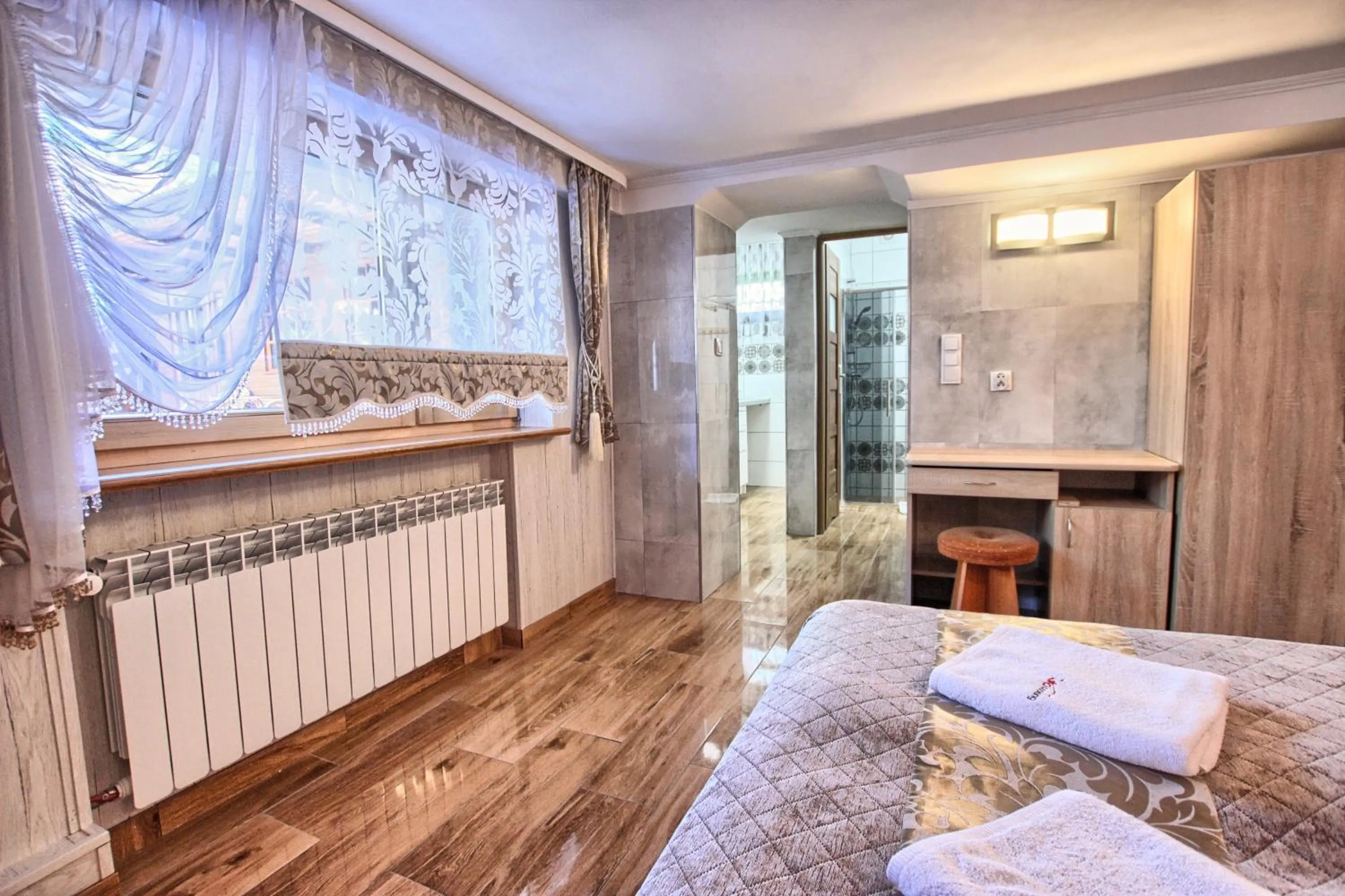 Bathroom, Bed in Willa ZAKObystra