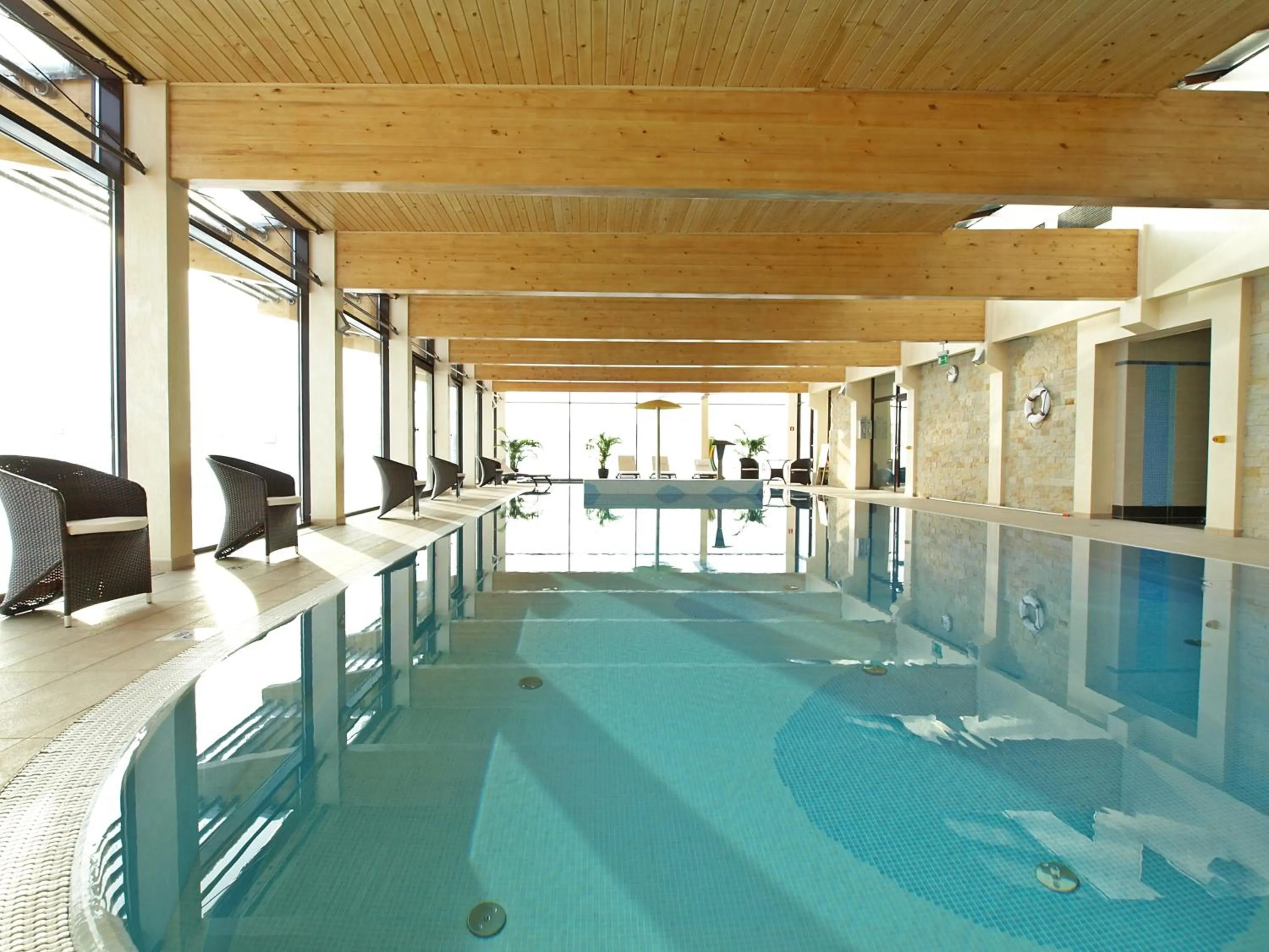 Pool view in Hotel Fajkier