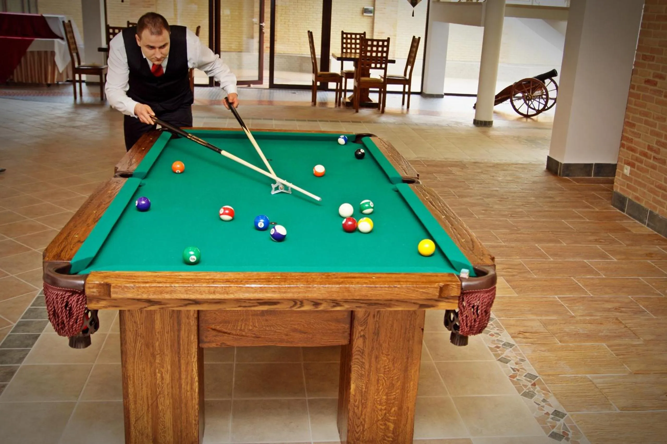 Billiard in Hotel Fajkier