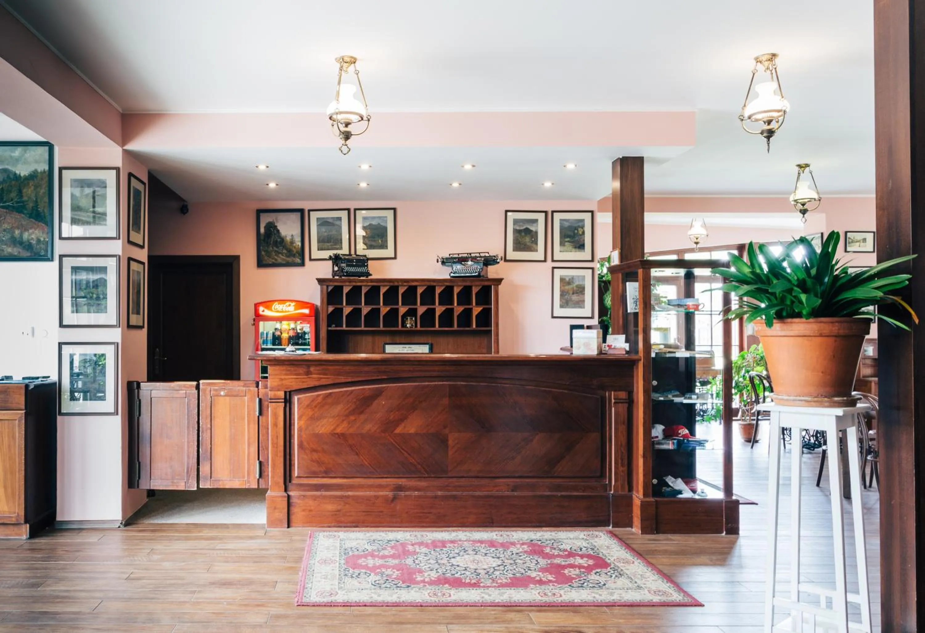 Lobby or reception in Resort Malevil