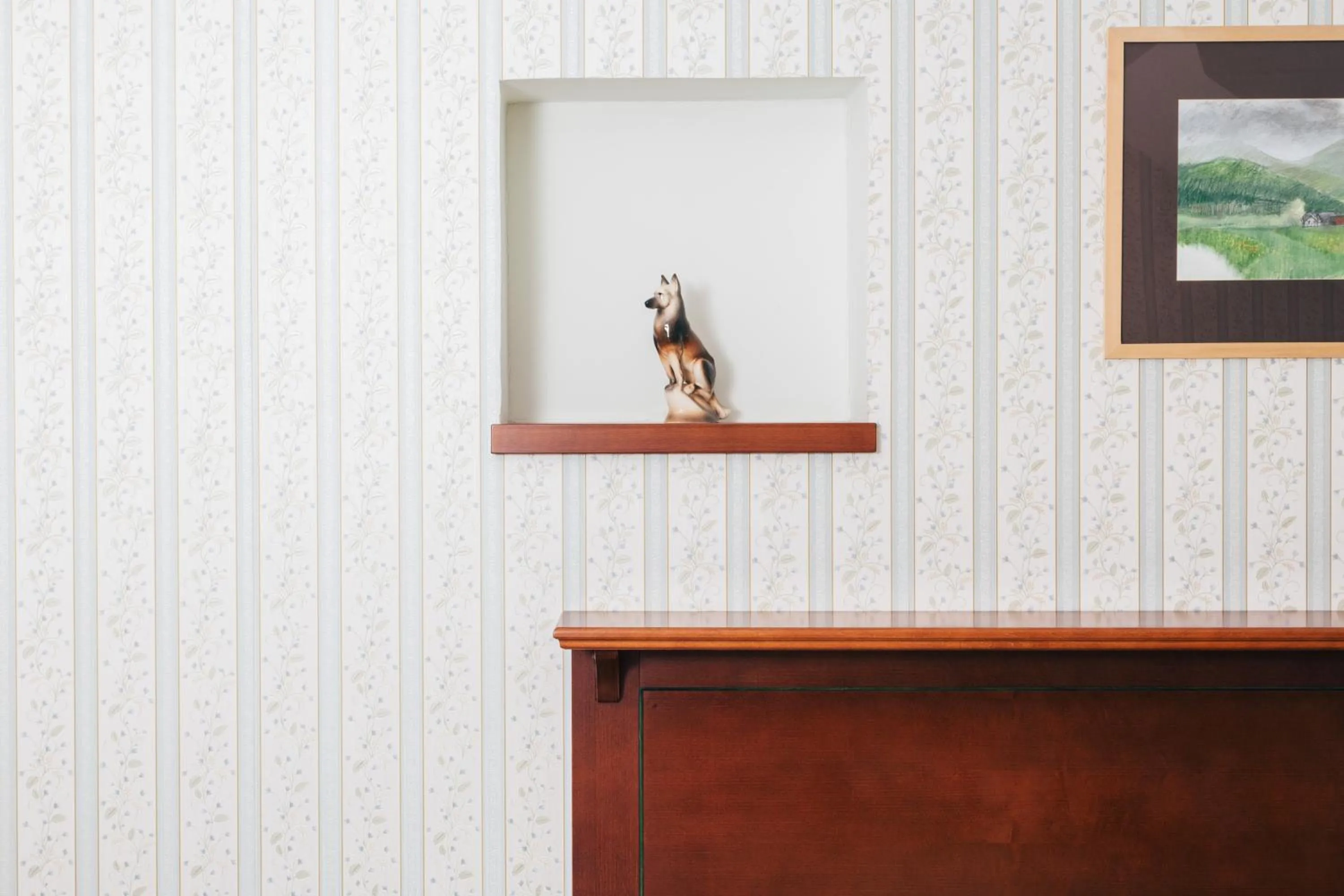 Decorative detail in Resort Malevil