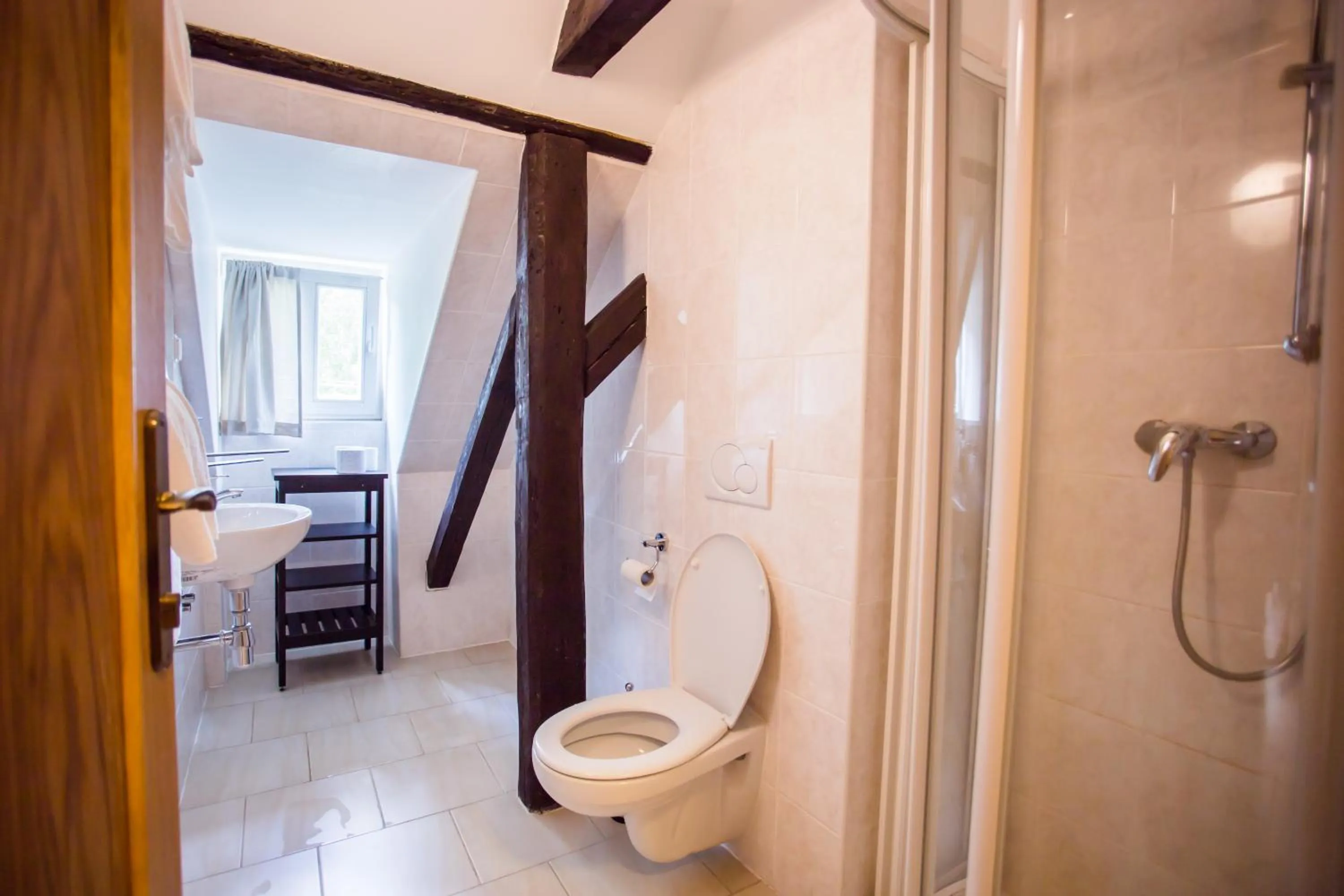 Shower in Resort Malevil