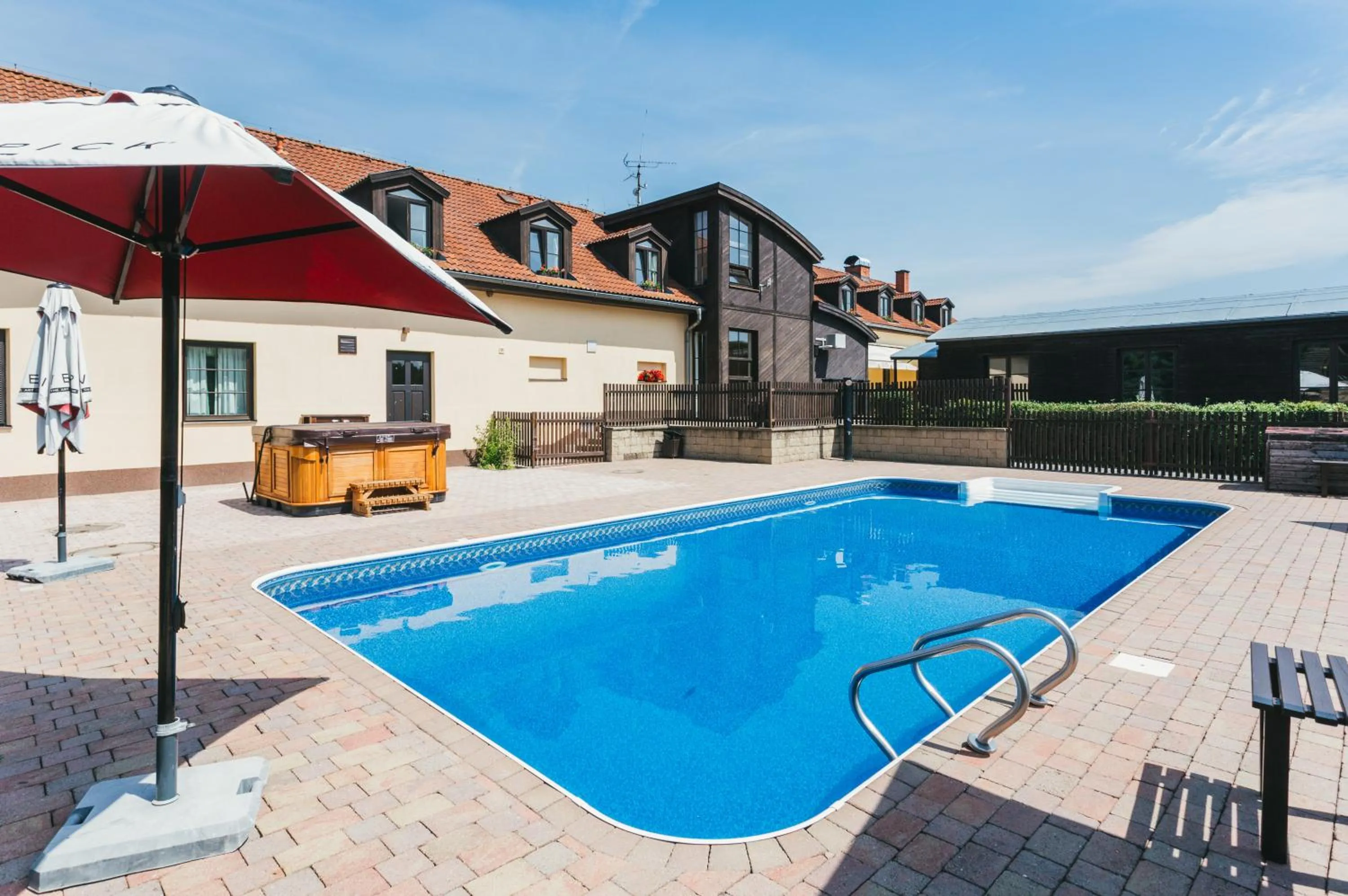 Swimming pool in Resort Malevil