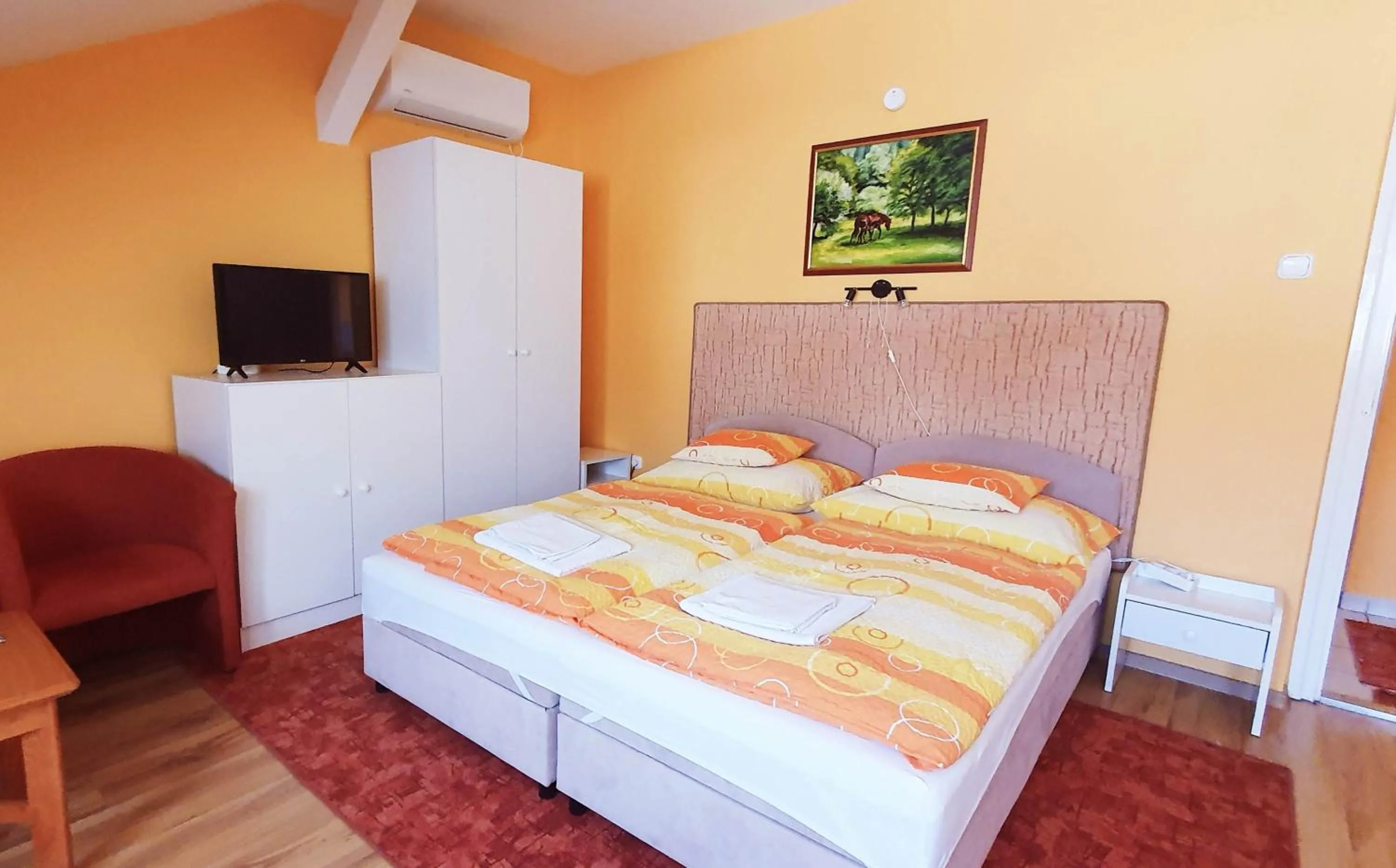Bed in Apart Júlia Villa