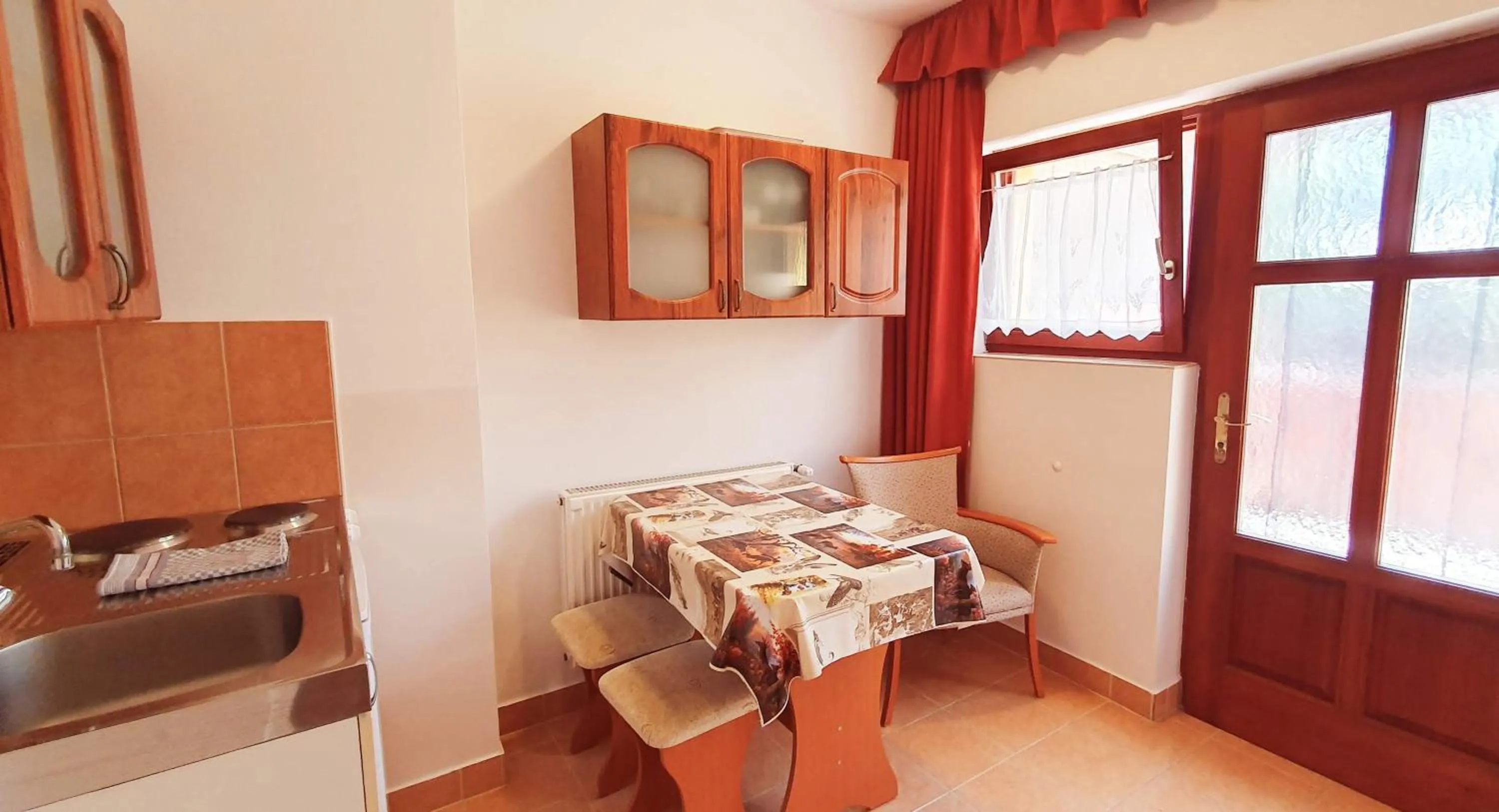 Coffee/tea facilities, Bed in Apart Júlia Villa