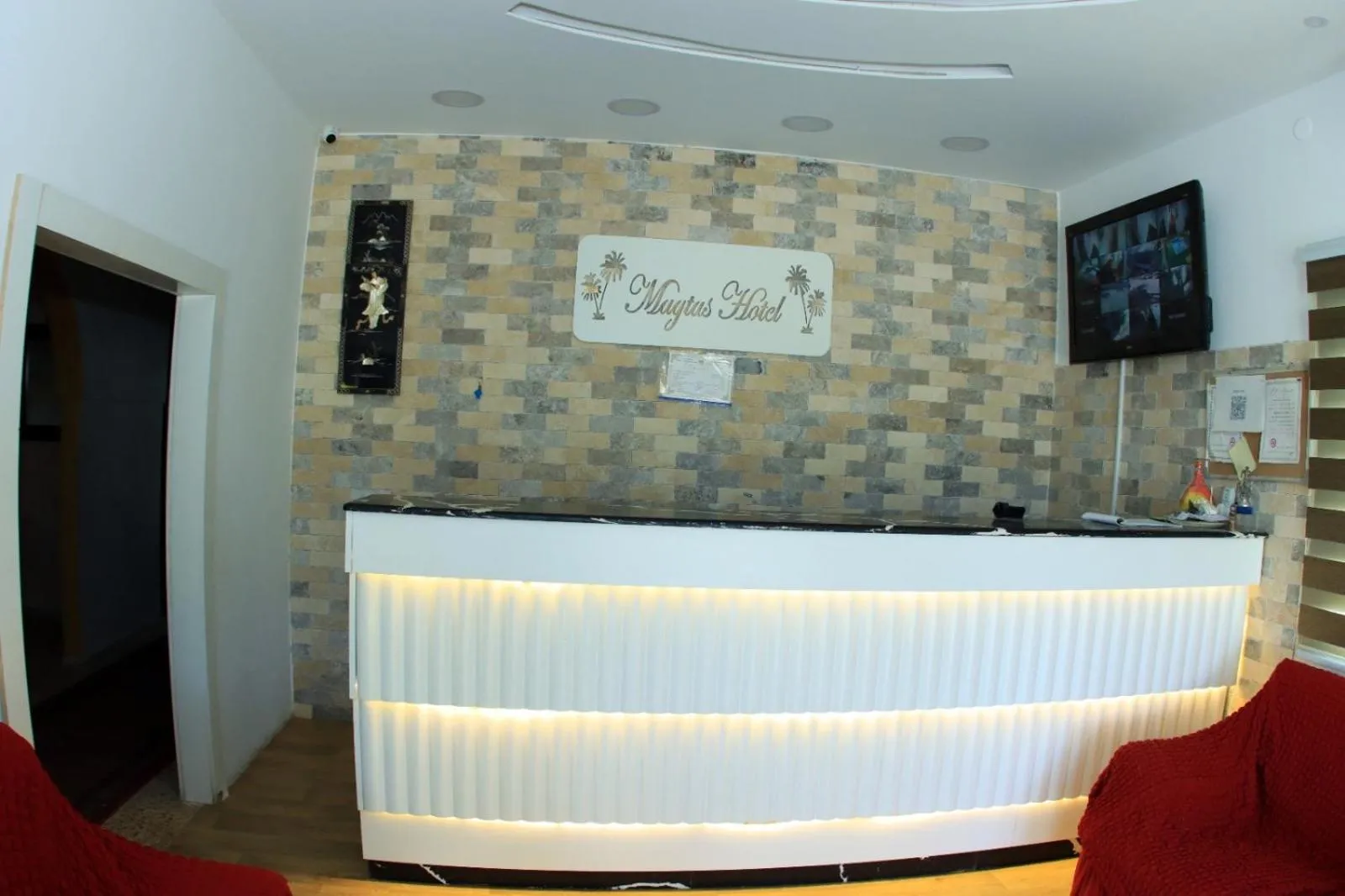 Lobby or reception in Magtas Hotel