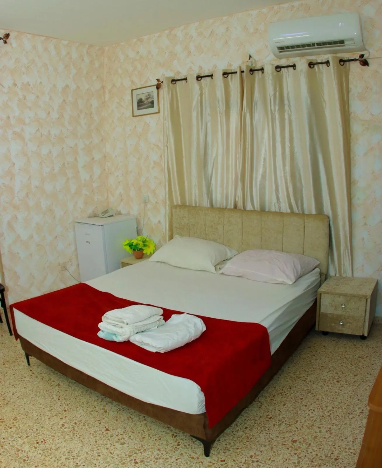 Bed in Magtas Hotel