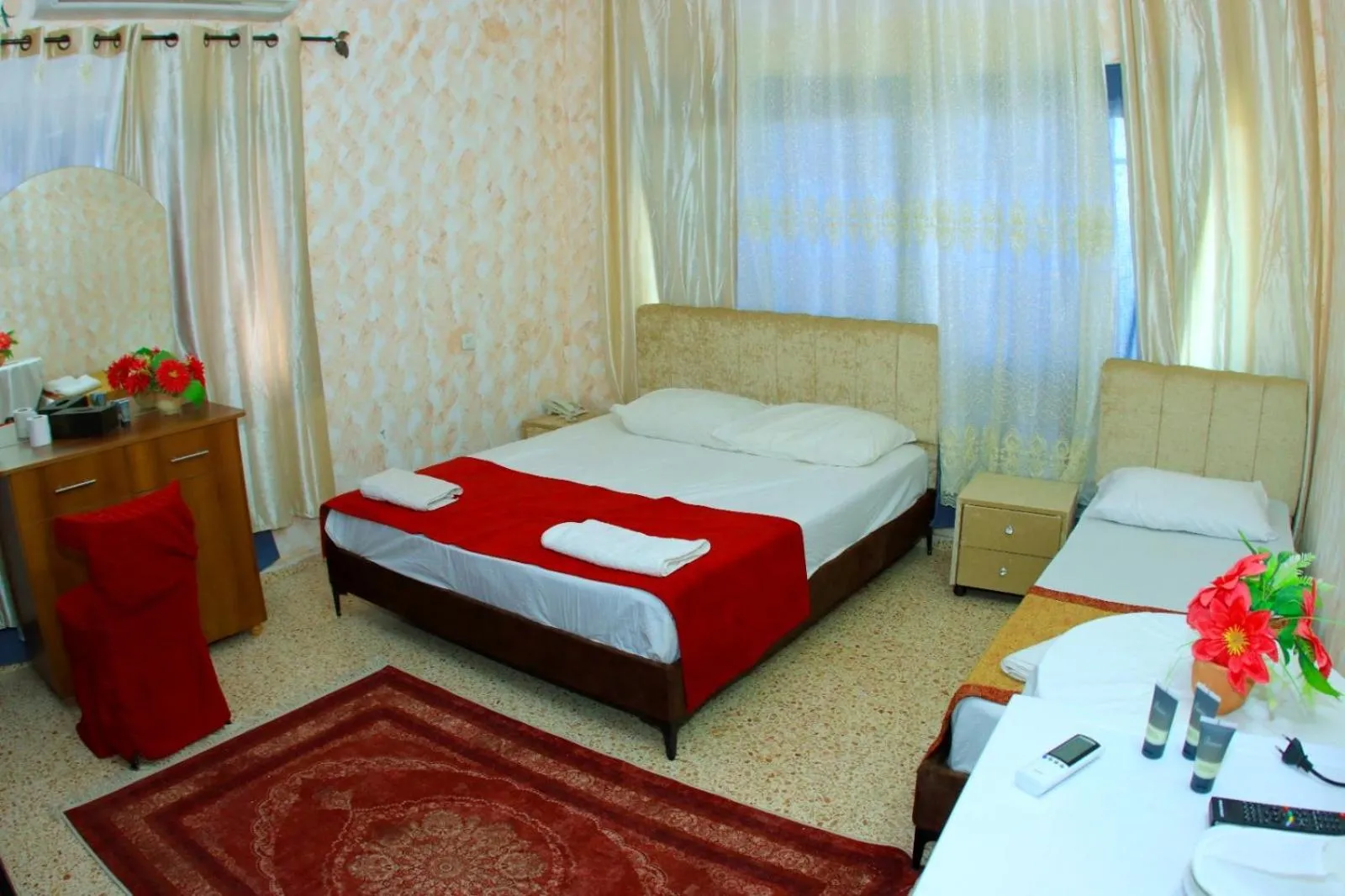 Bed in Magtas Hotel