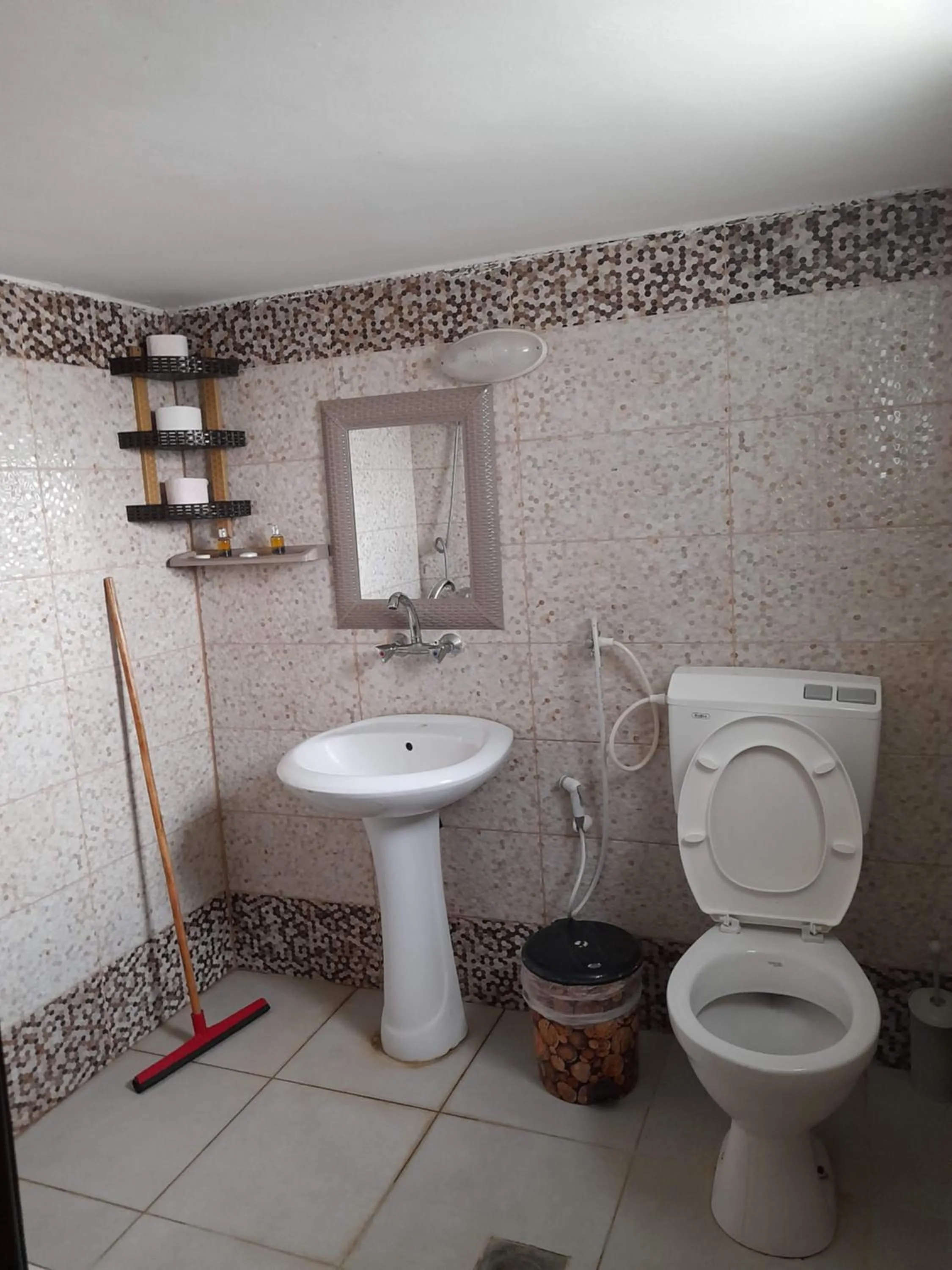 Shower in Magtas Hotel