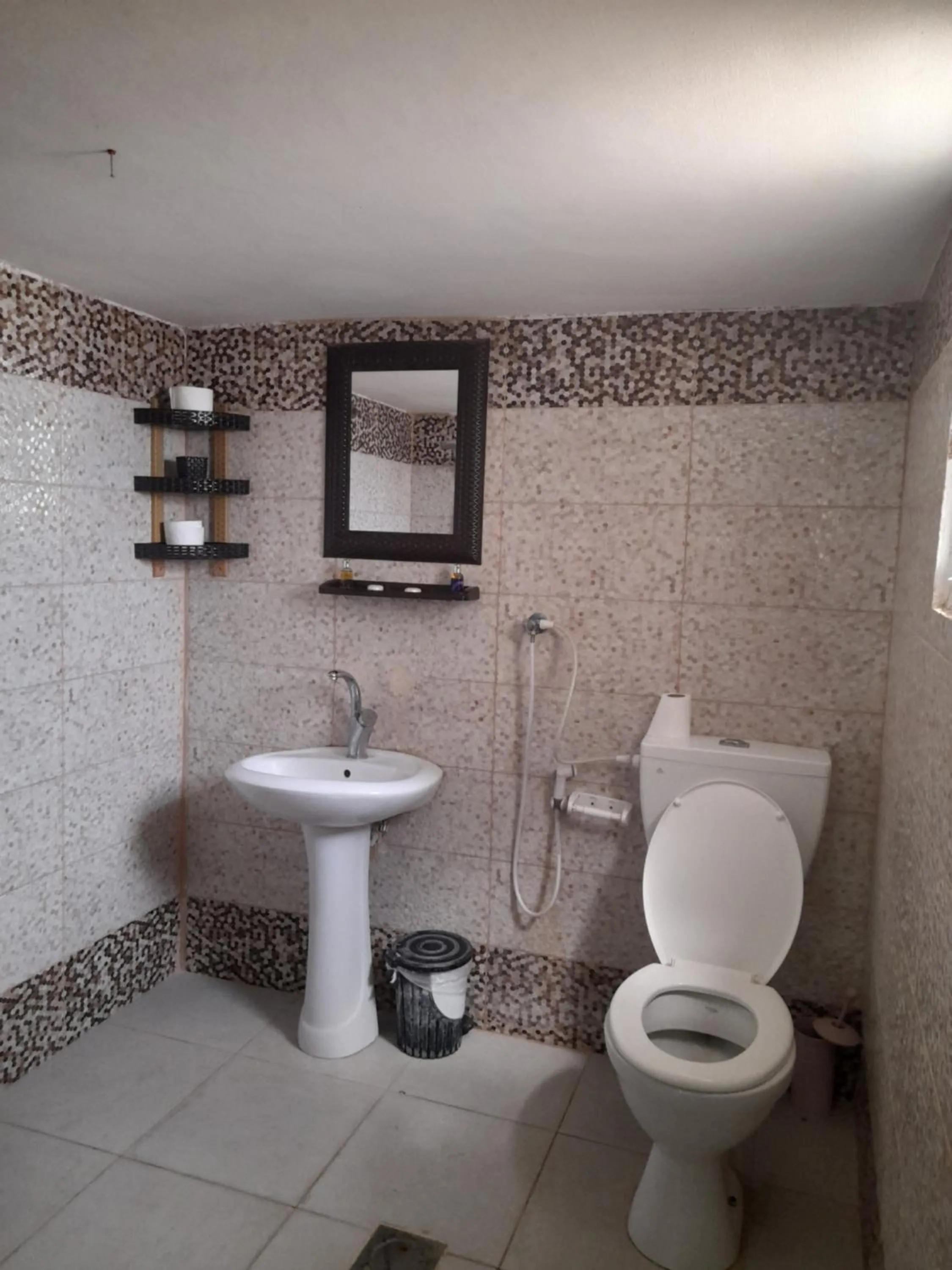 Shower in Magtas Hotel