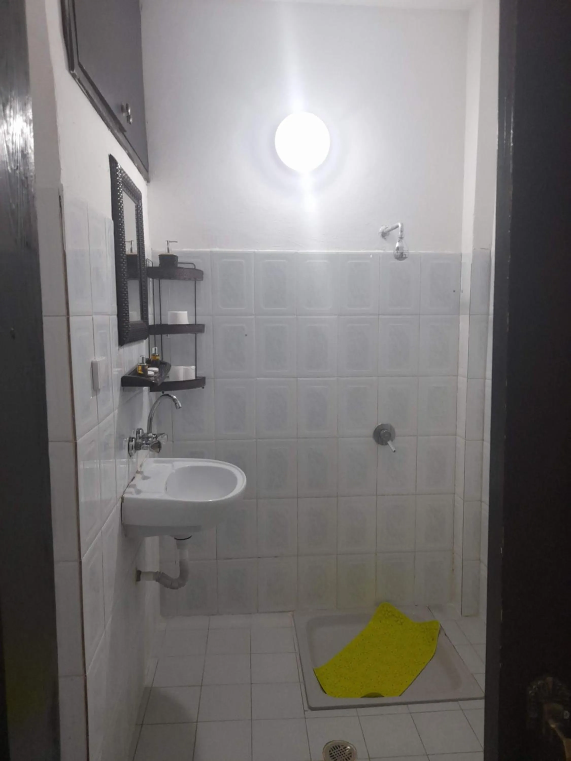 Shower in Magtas Hotel