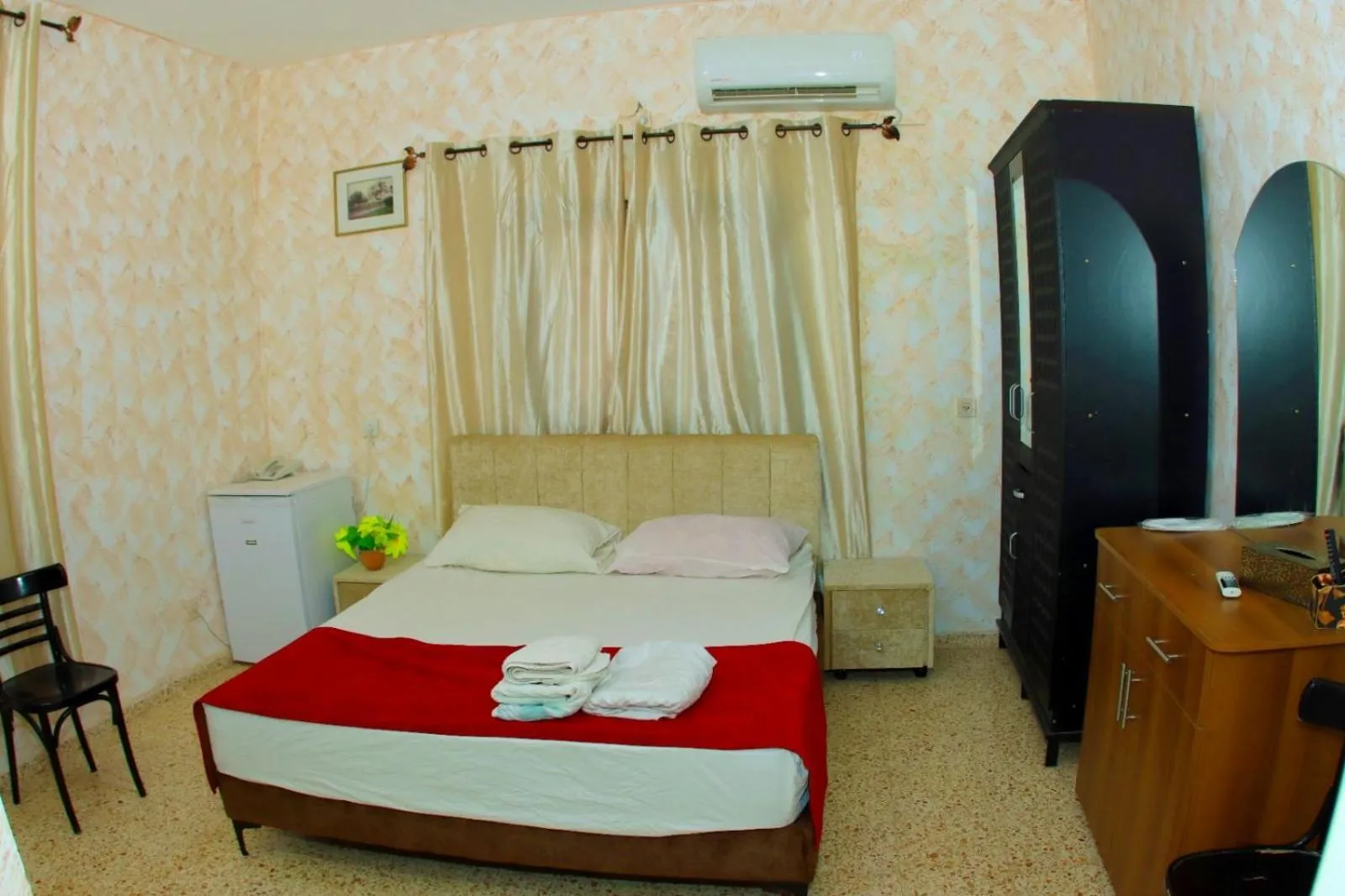 Bed in Magtas Hotel