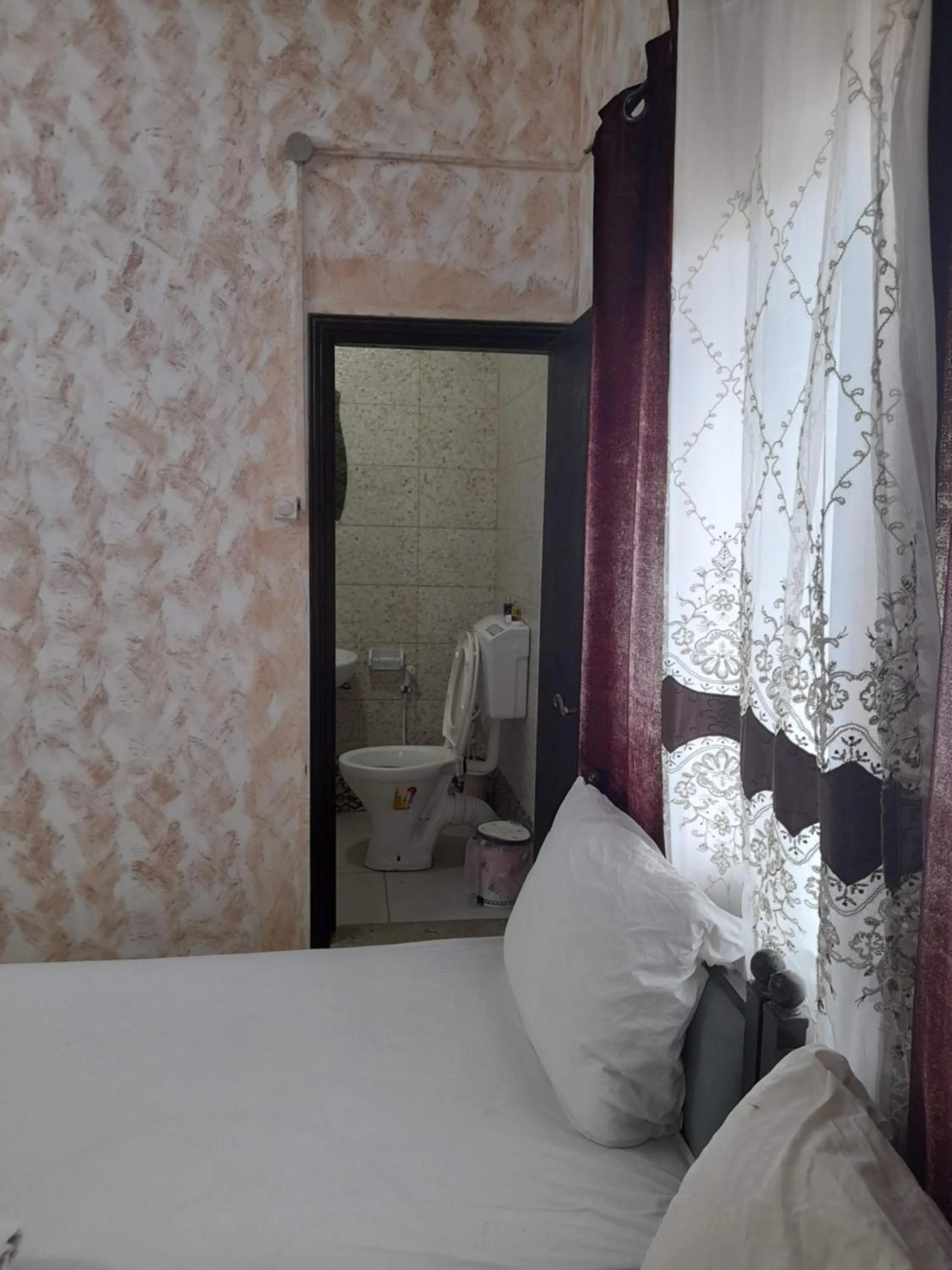 Bed in Magtas Hotel