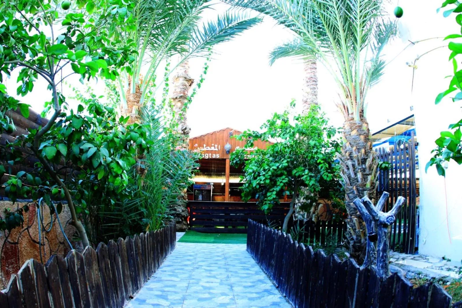 Garden in Magtas Hotel
