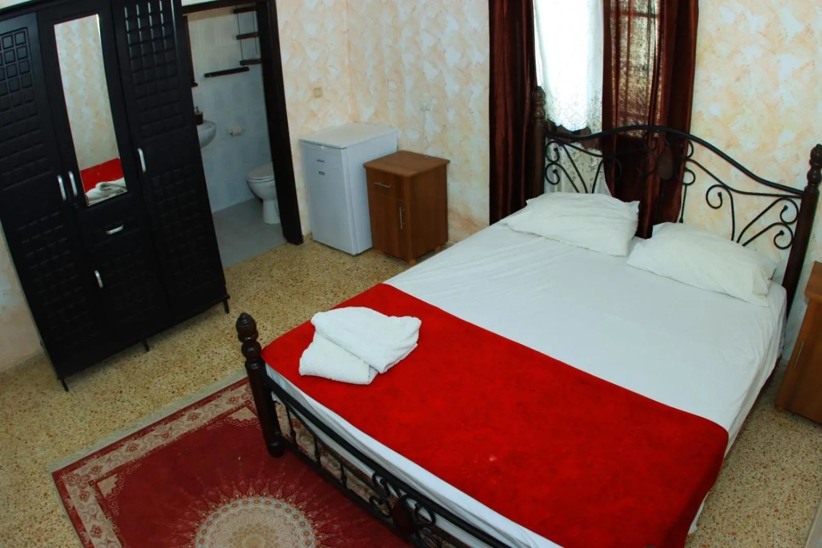 Bed in Magtas Hotel