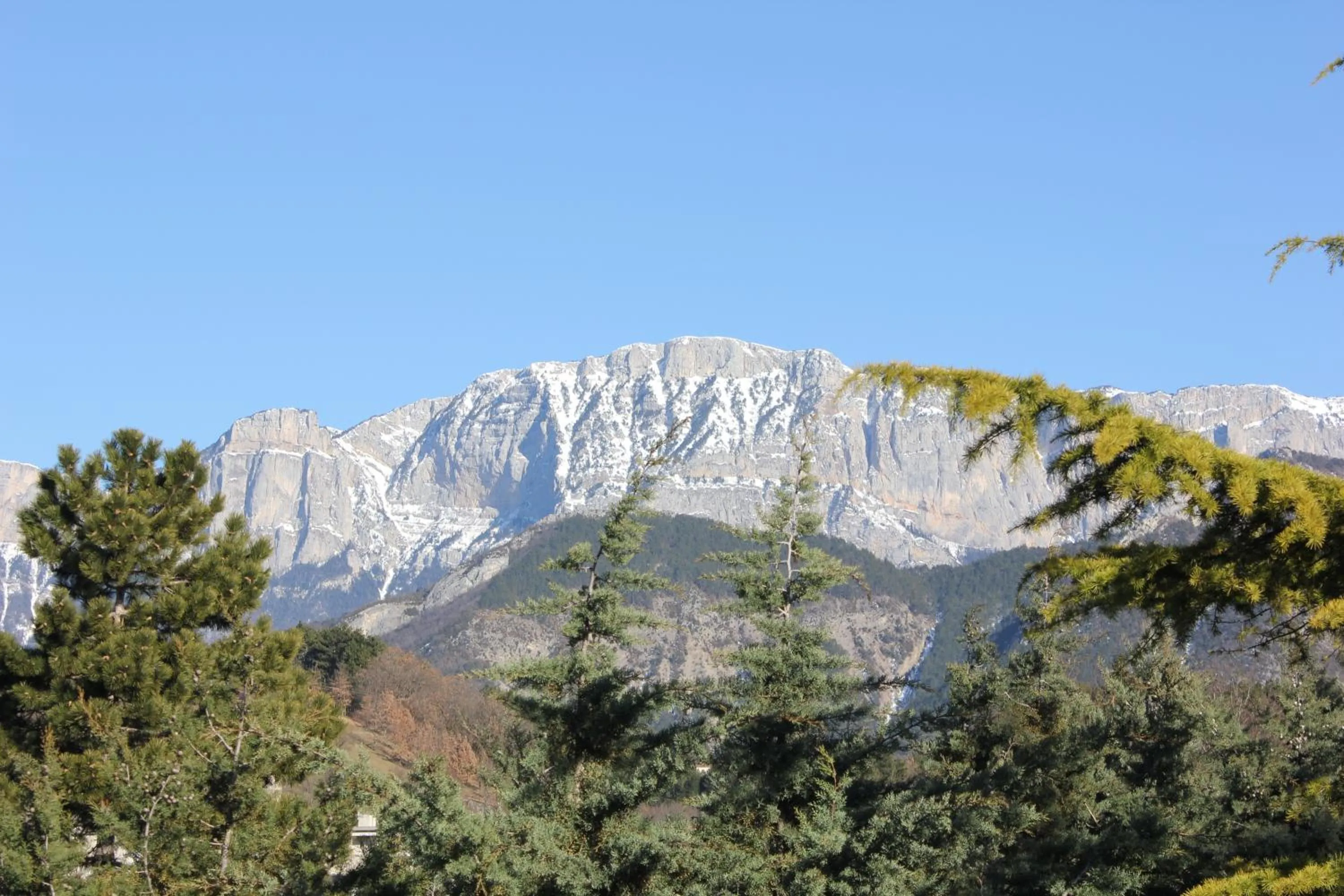 Mountain view in Logis Hotel & Restaurant Le Carnot