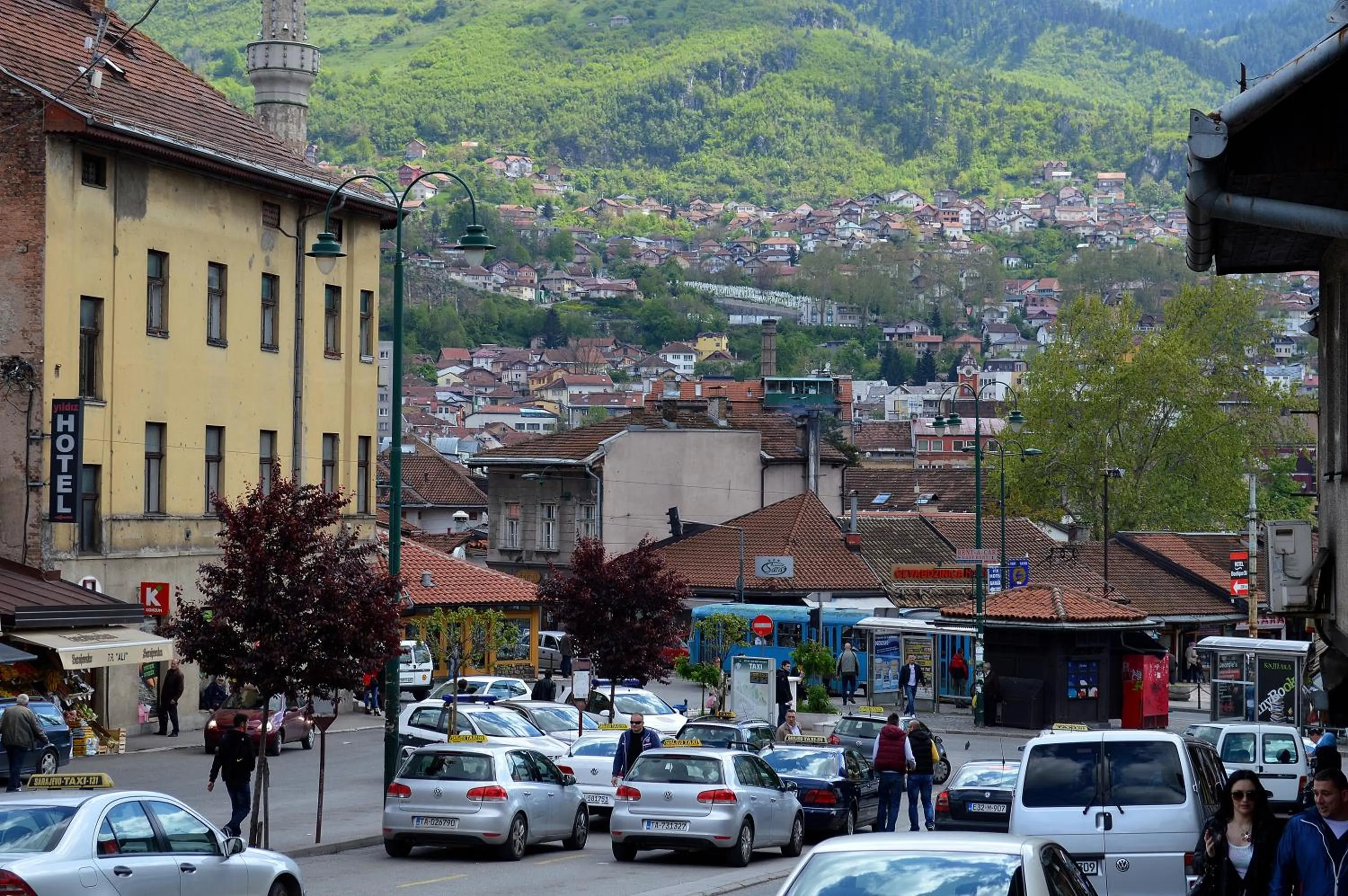 Area and facilities in Pansion Stari Grad