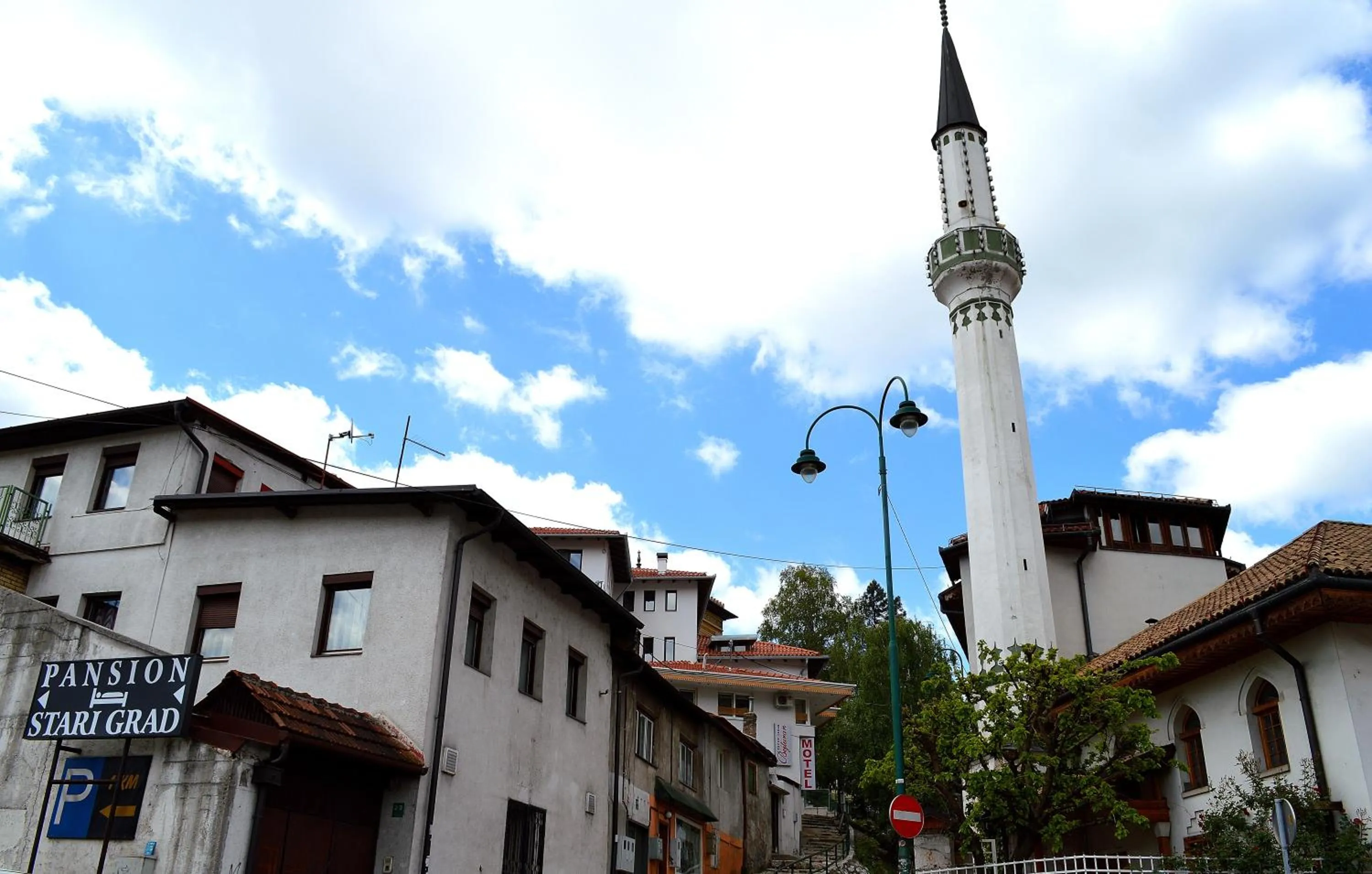 Area and facilities in Pansion Stari Grad