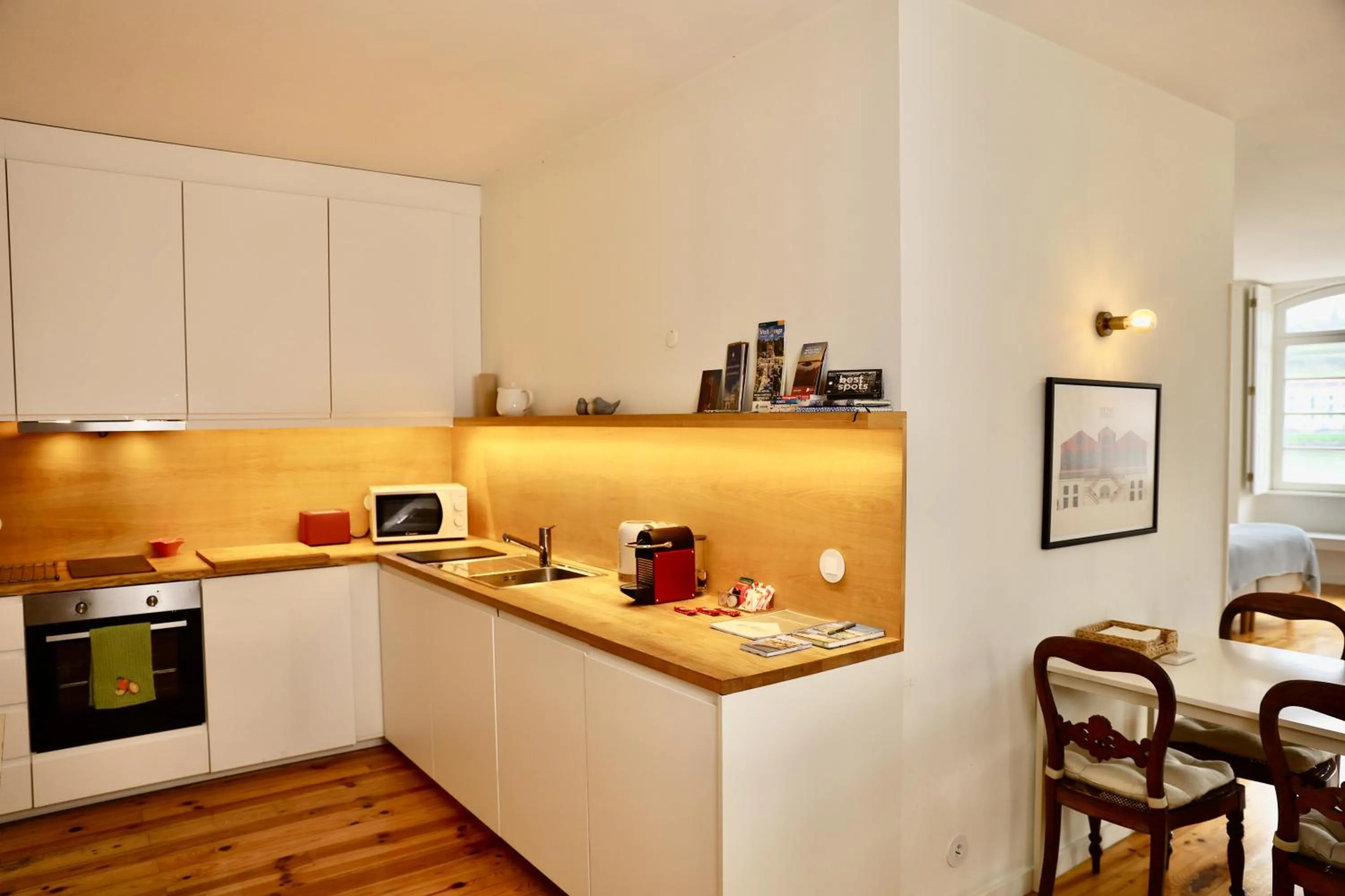 kitchen in Douro River Studios