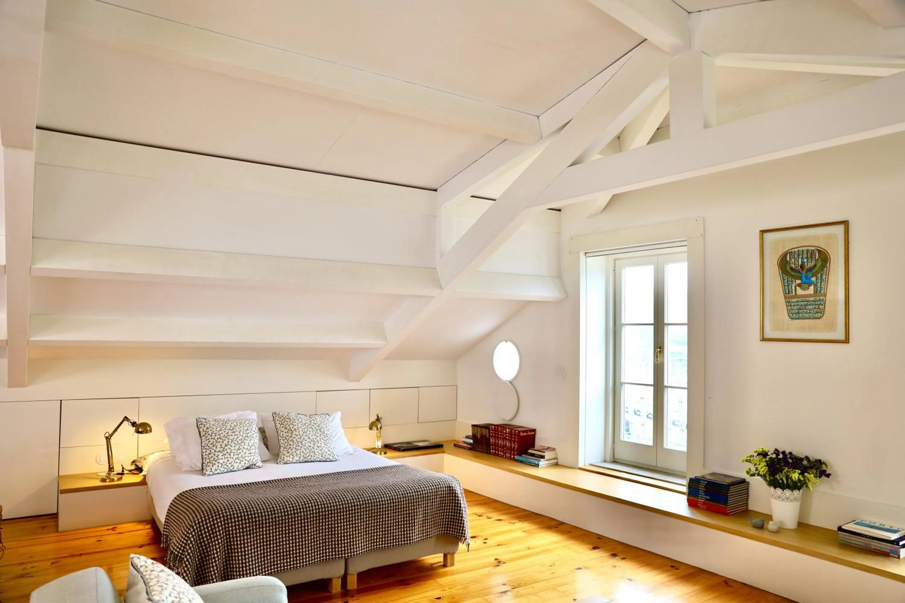 Bed in Douro River Studios