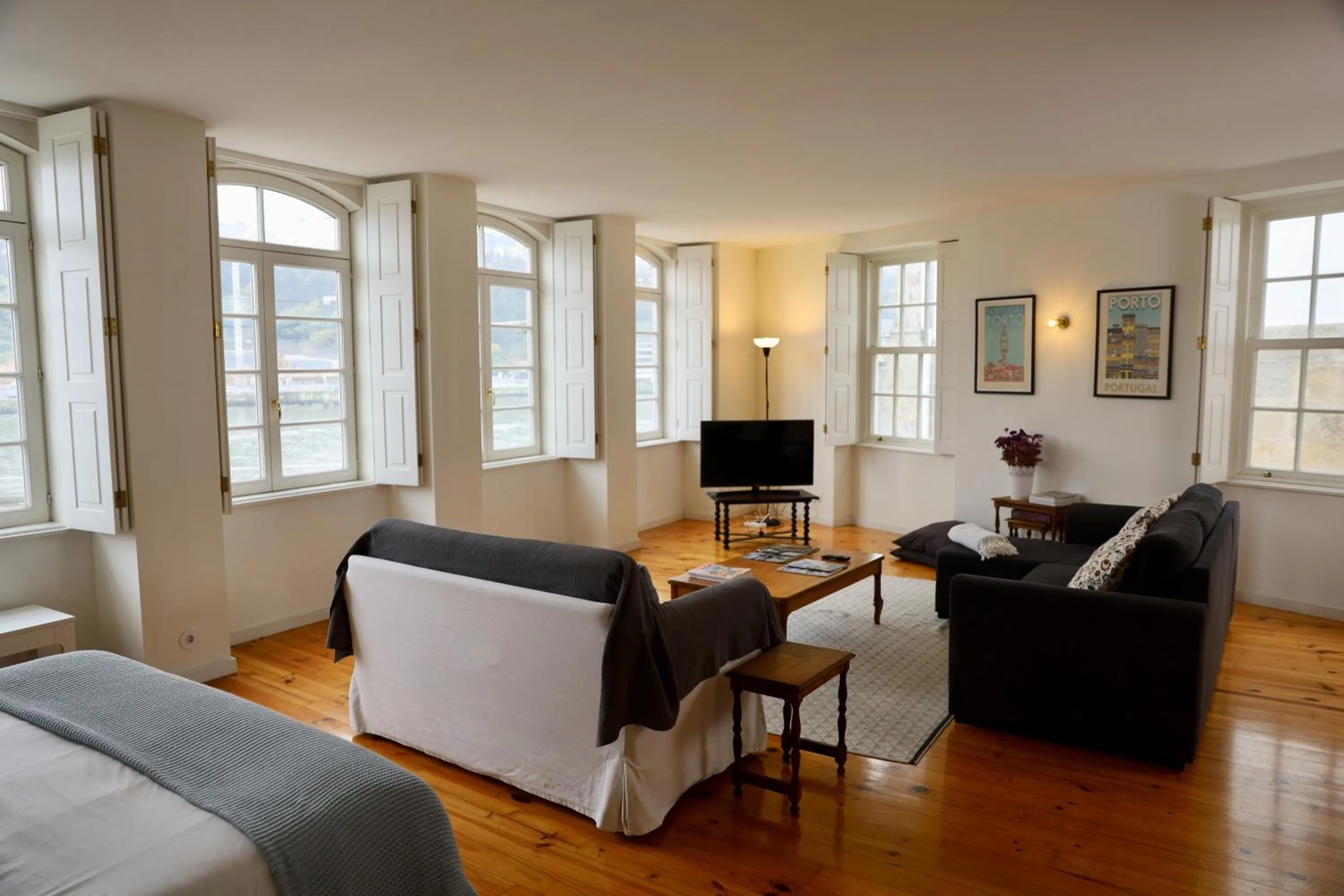 Living room in Douro River Studios